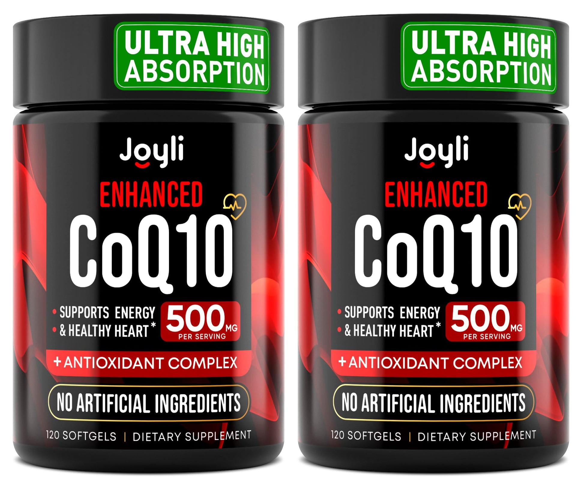JOYLI Nutrition CoQ10 500mg Softgels, 240 Softgels