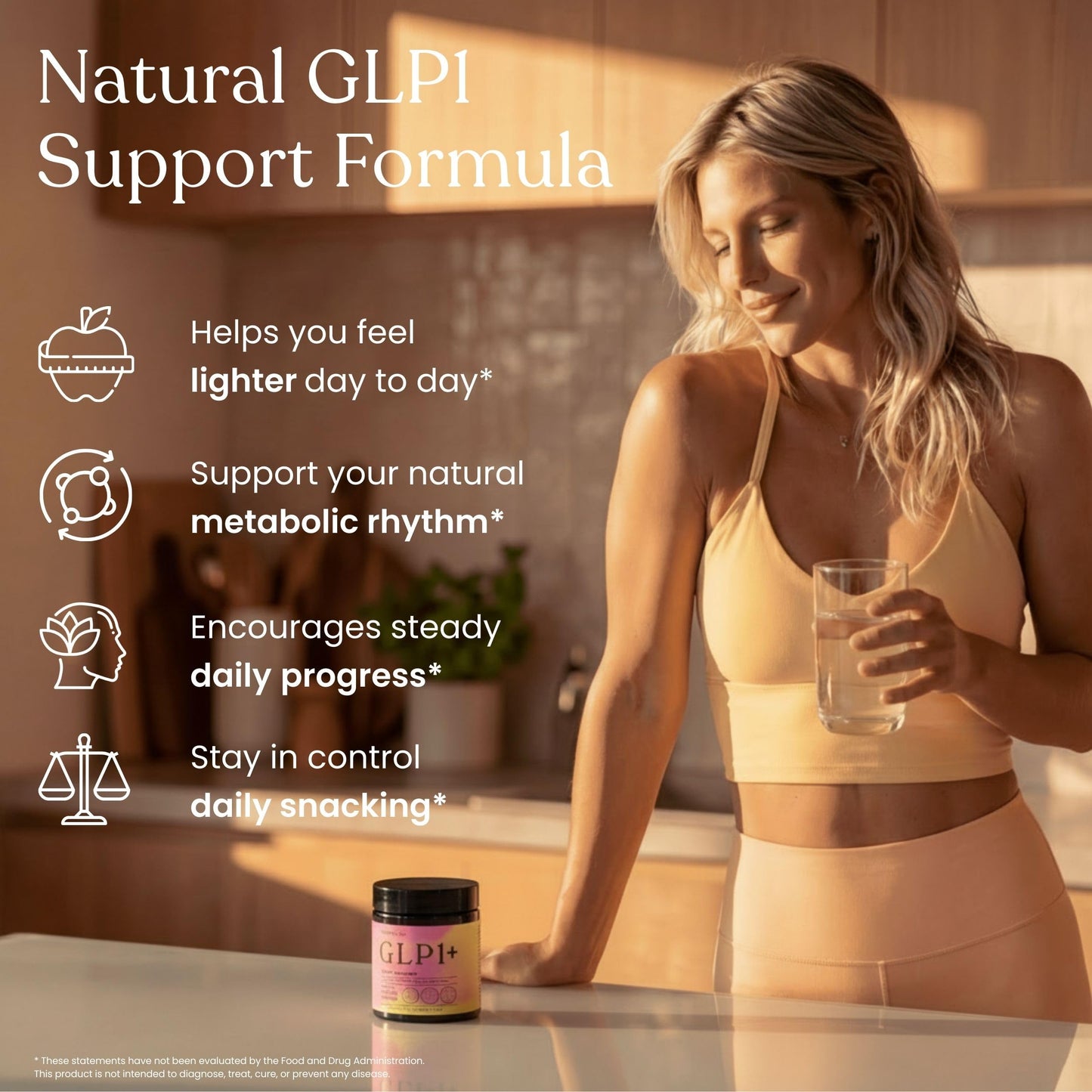 GreenLab GLP-1 Supplement for Women & Men 90 Capsules