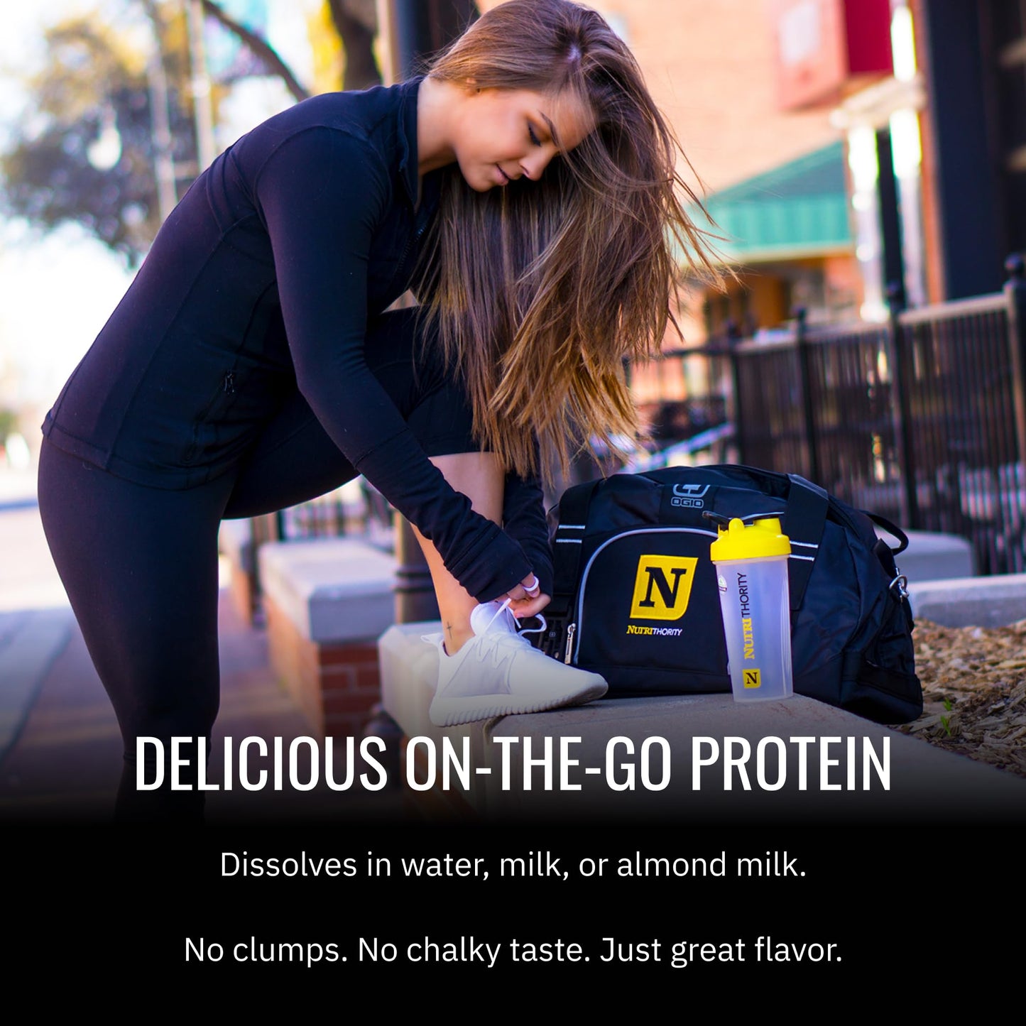 Nutrithority Isothority Isolated Whey Protein Powder, 32 oz