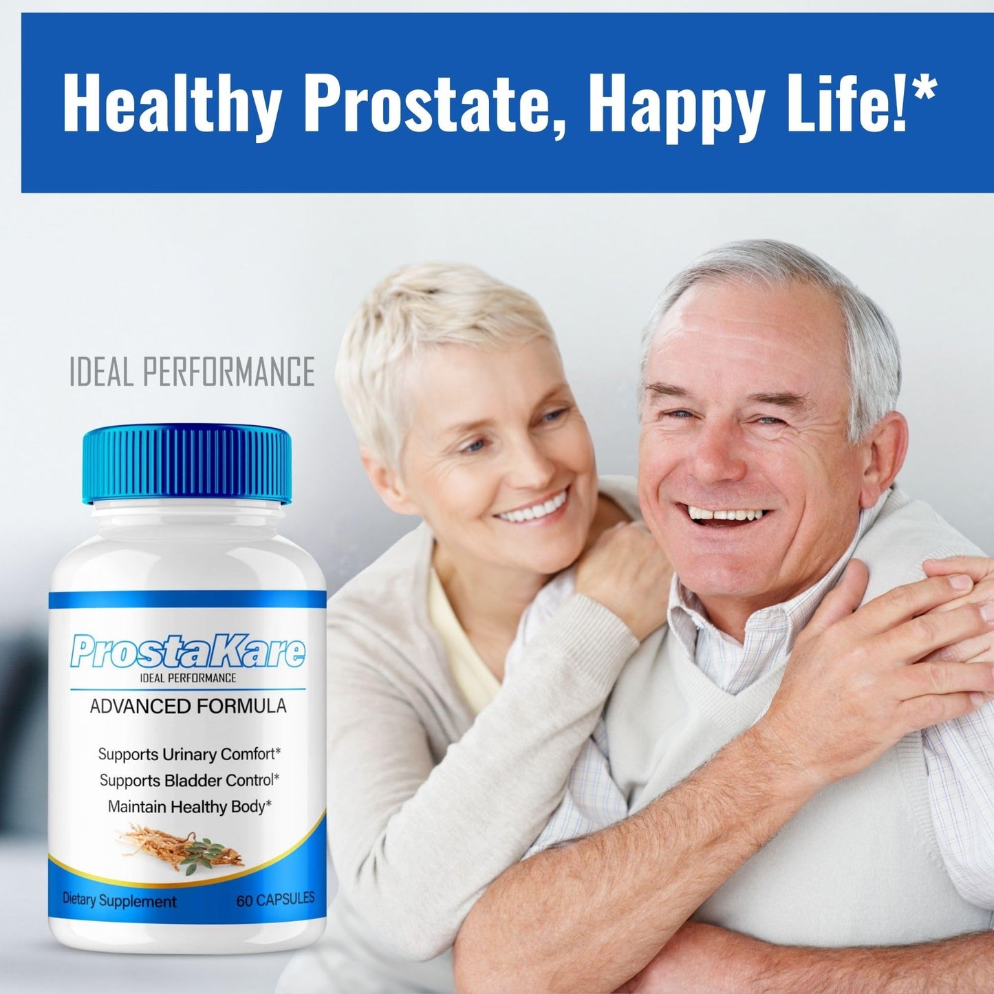 IDEAL PERFORMANCE ProstaKare Prostate Health Supplements Capsules, 120