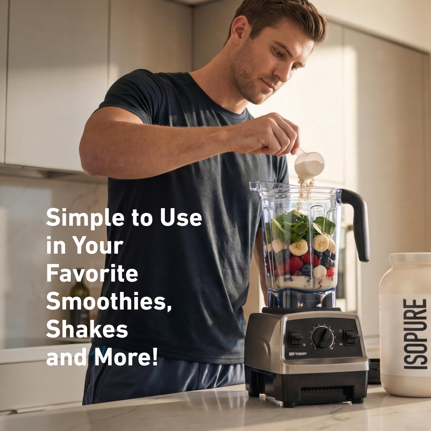 Isopure Low Carb 100% Pure Whey Isolate Protein Powder, Dutch Chocolate, 72 Servings
