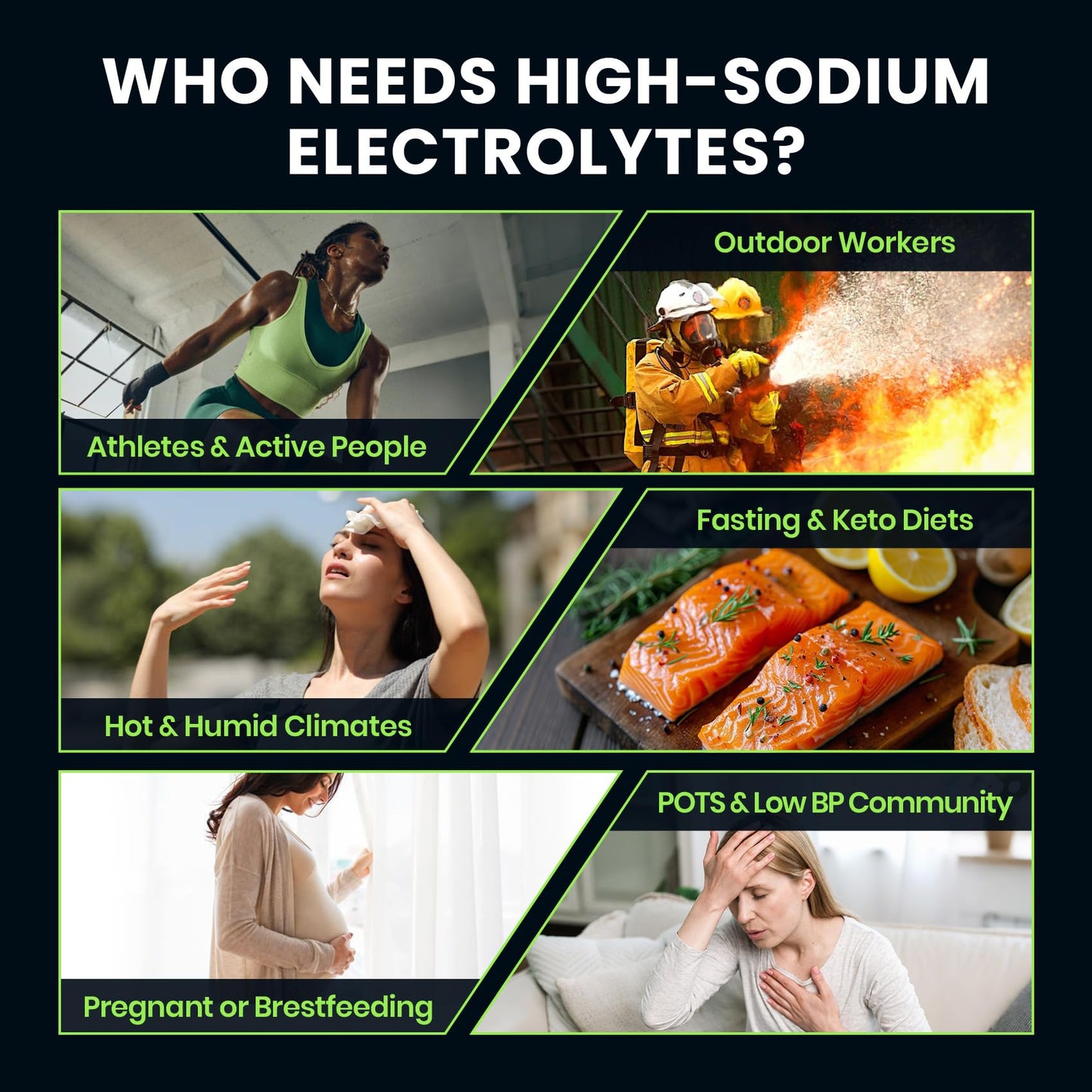 Venture Pal High Sodium Sugar-Free Electrolytes Powder, 180 Count