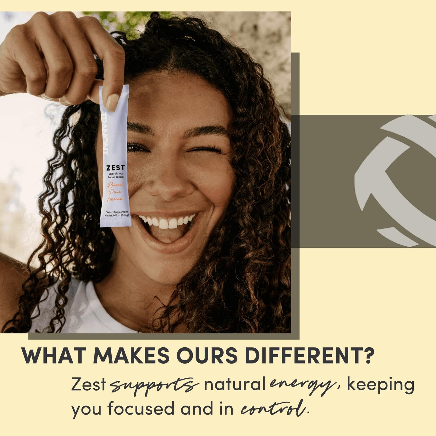 Tranont Zest Energizing Focus Blend Powder 2.8 oz
