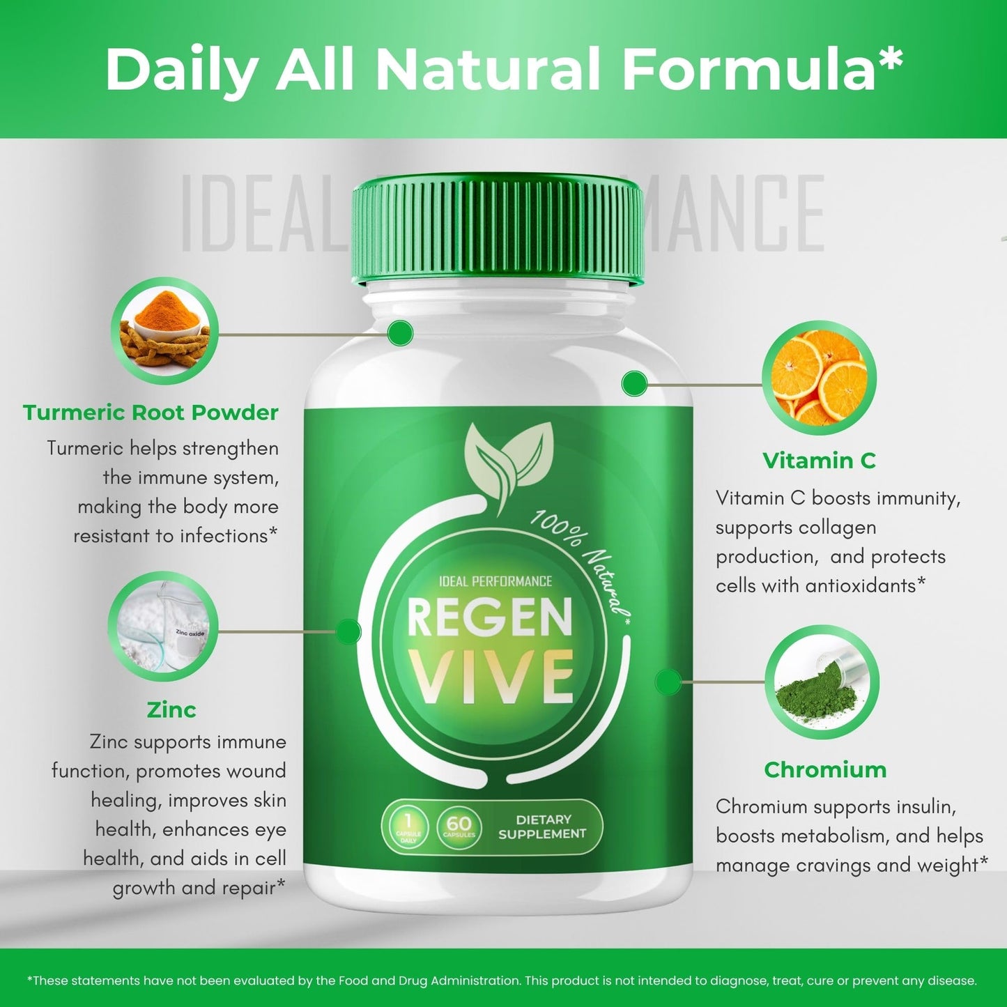 IDEAL PERFORMANCE RegenVive Advanced Blood Formula 300 Capsules