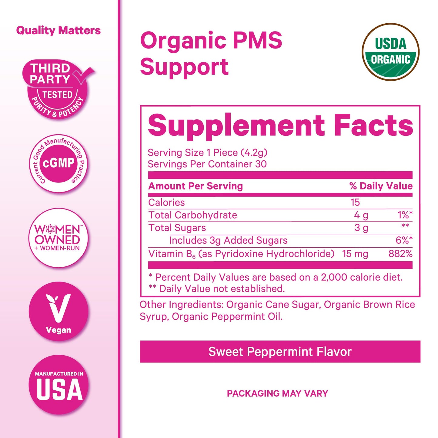 Pink Stork PMS Support Trio 60 Capsules