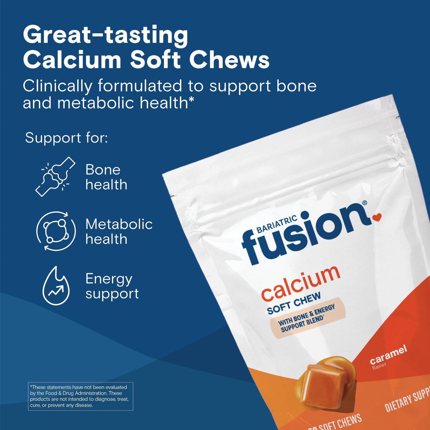 Bariatric Fusion Bariatric Calcium Citrate with Vitamin D3 Bariatric Vitamin Gummy 60 Count