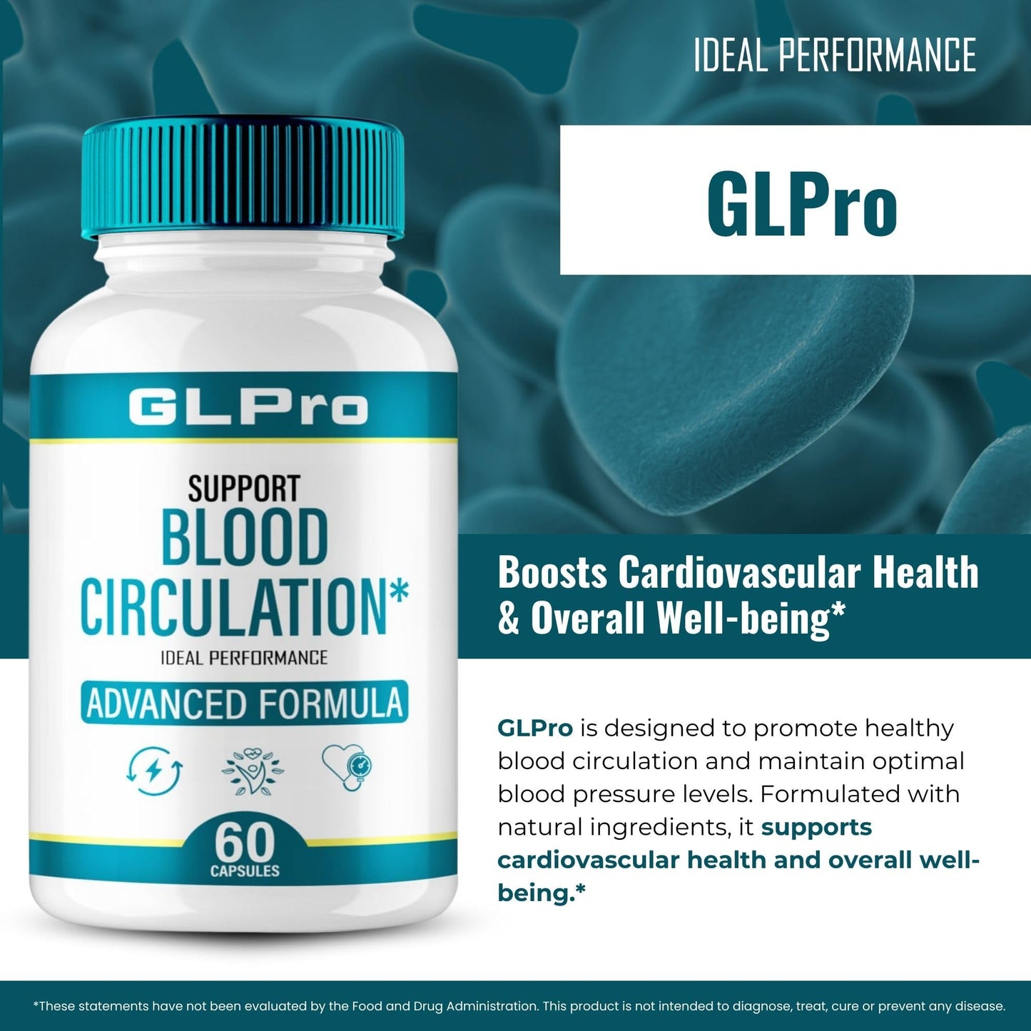IDEAL PERFORMANCE GL Pro Blood Support Capsule 120 Capsules