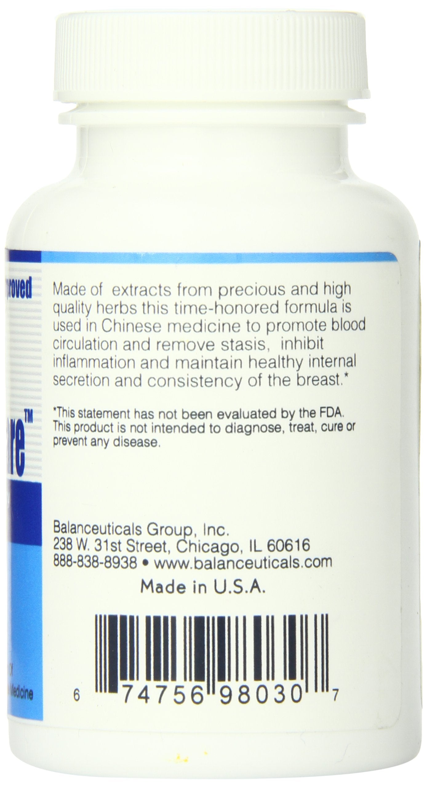 Balanceuticals Mammary Care Dietary Supplement Capsules 60 Capsules