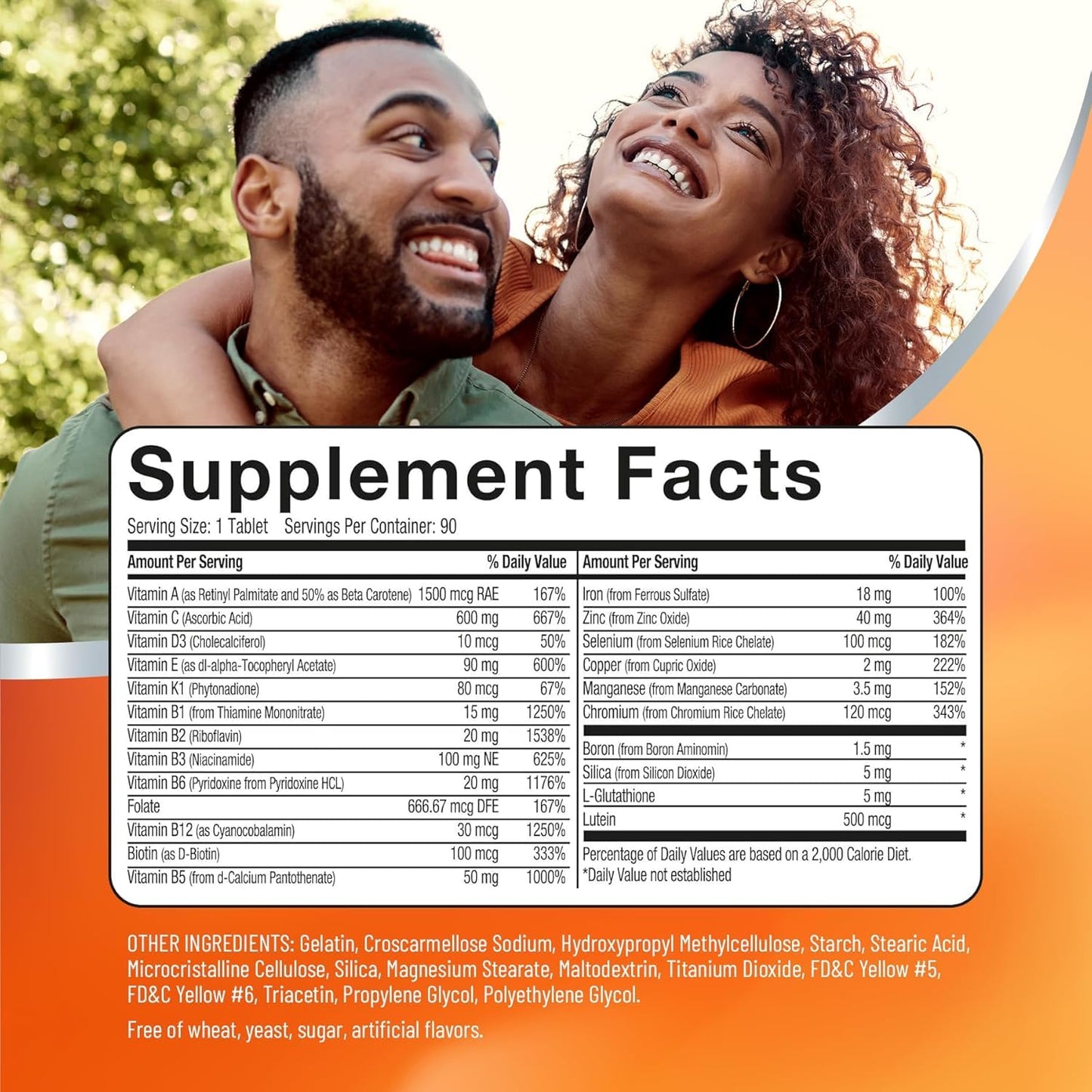 Basic Brands Powerall Multivitamin Tablets 180 Count
