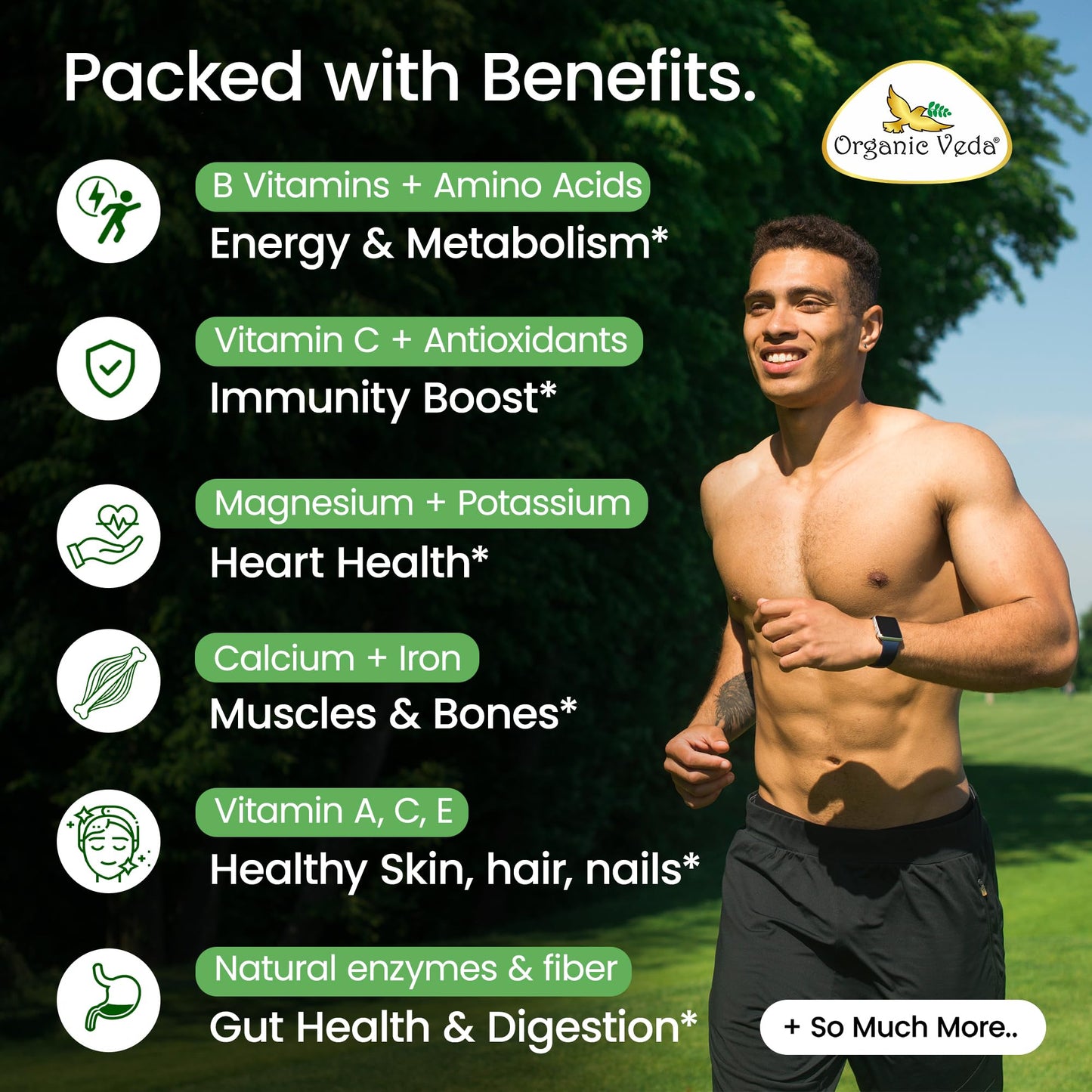 Organic Veda Moringa 1000mg Capsule, 360 Capsules