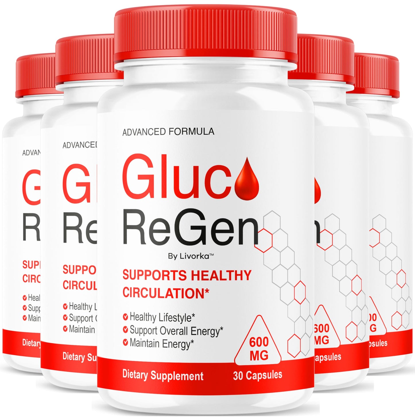 LIVORKA GlucoRegen Capsules, 150 Capsules