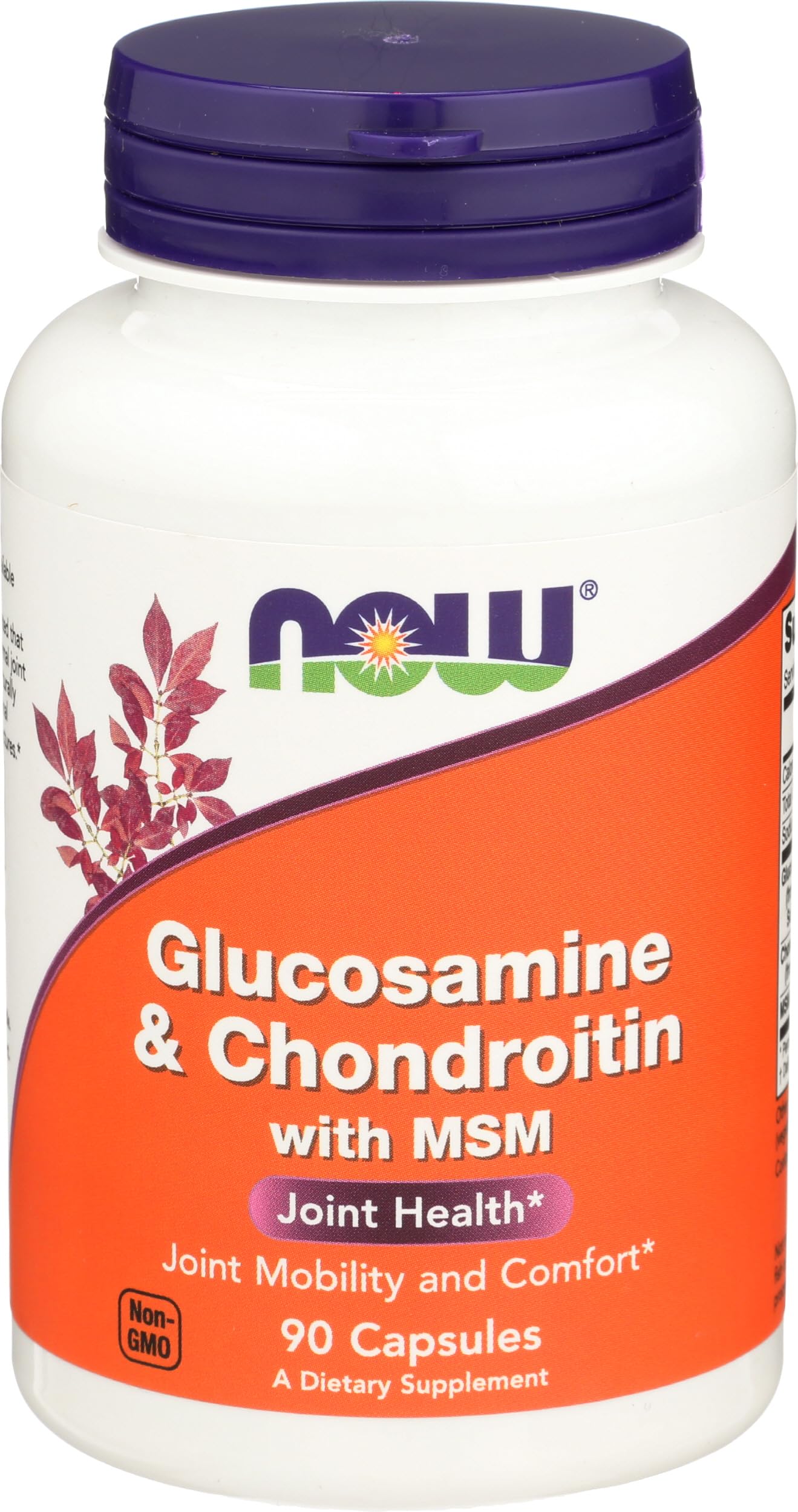 NOW Foods Glucosamine & Chondroitin with MSM 90 Capsules