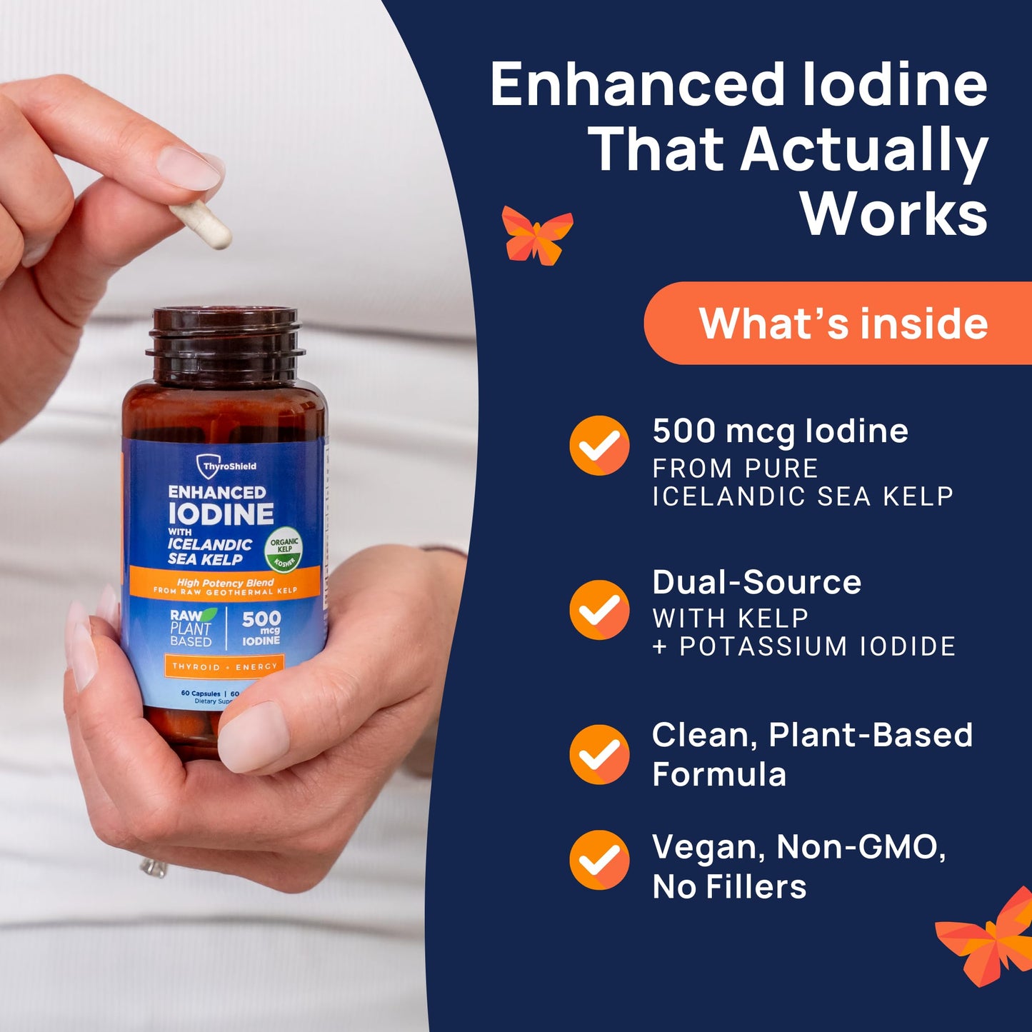 ThyroShield Iodine Supplement Capsule, 60 Count