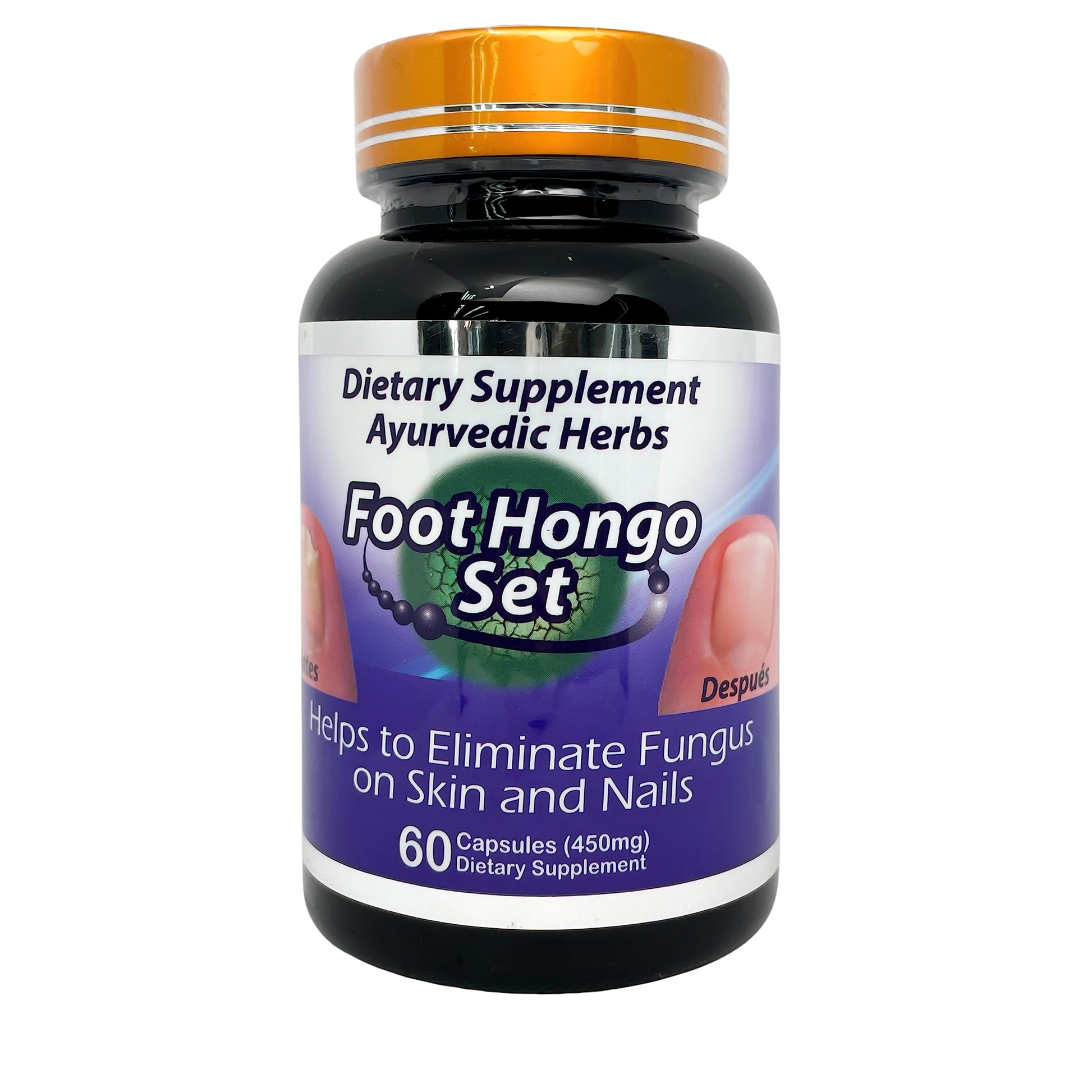 Productos El Colibri Foot Hongo Set Proprietary Blend Capsules 90 Count