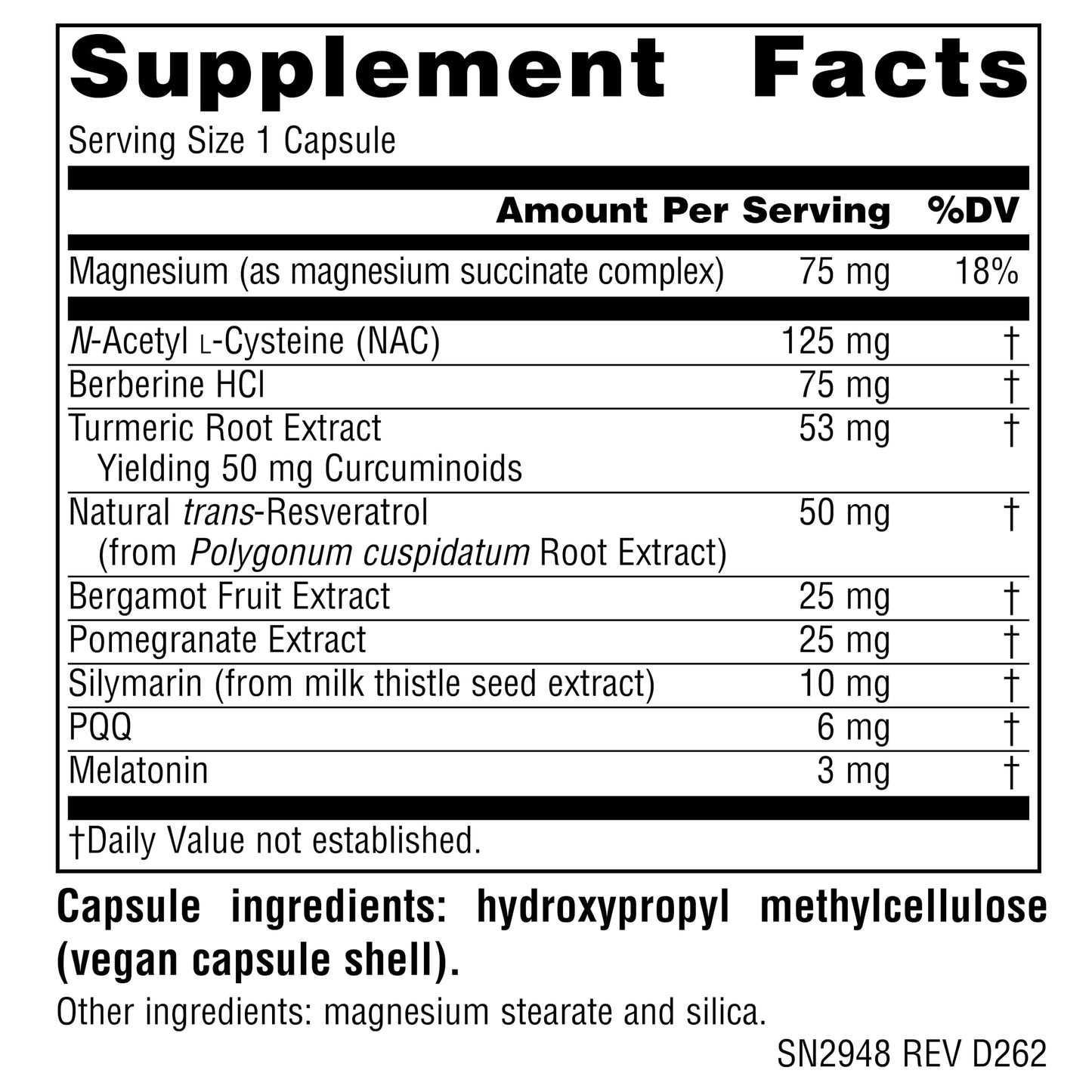 Source Naturals MitoNight with Melatonin, 30 Capsules