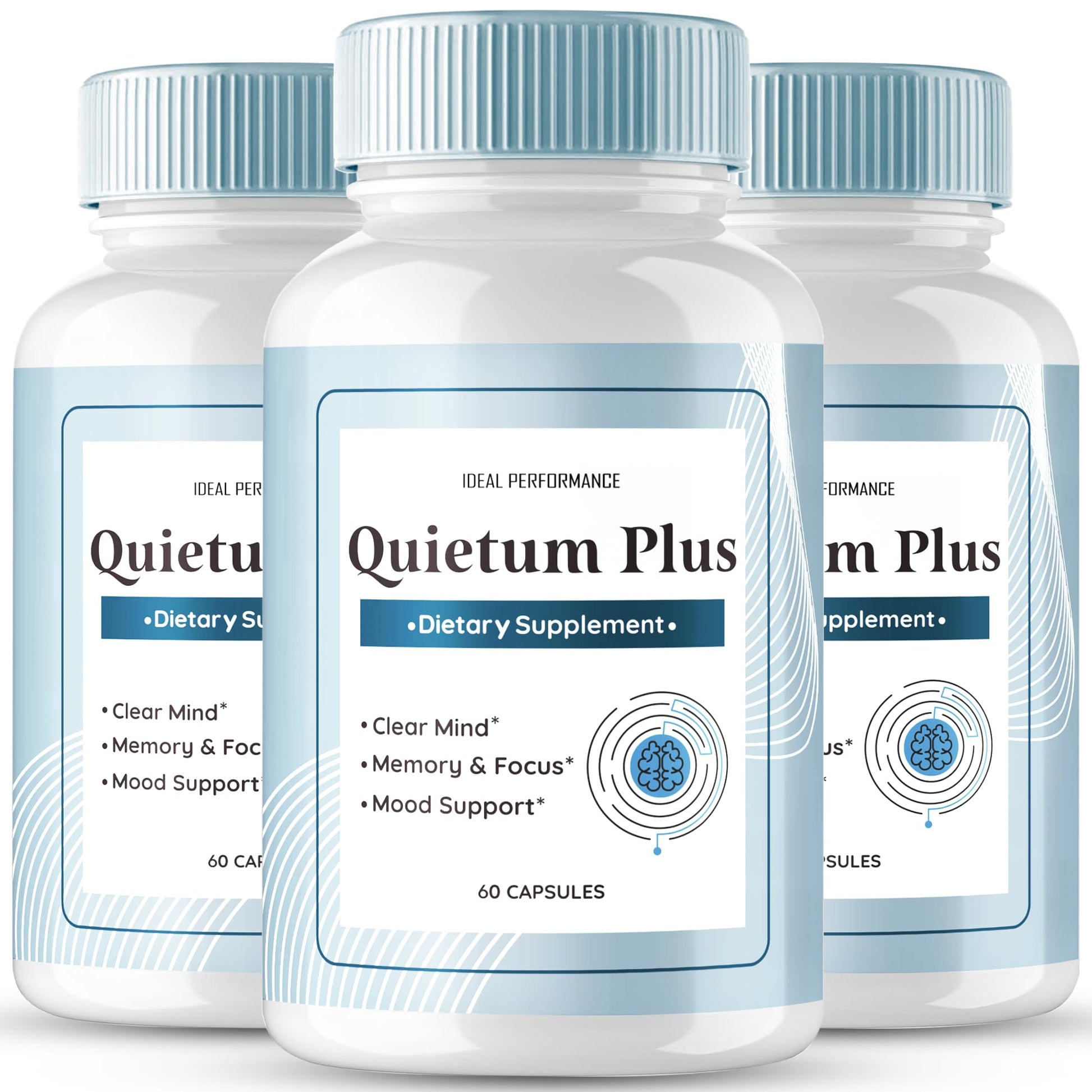 IDEAL PERFORMANCE Quietum Plus Tinnitus Relief Capsules 180 Capsules