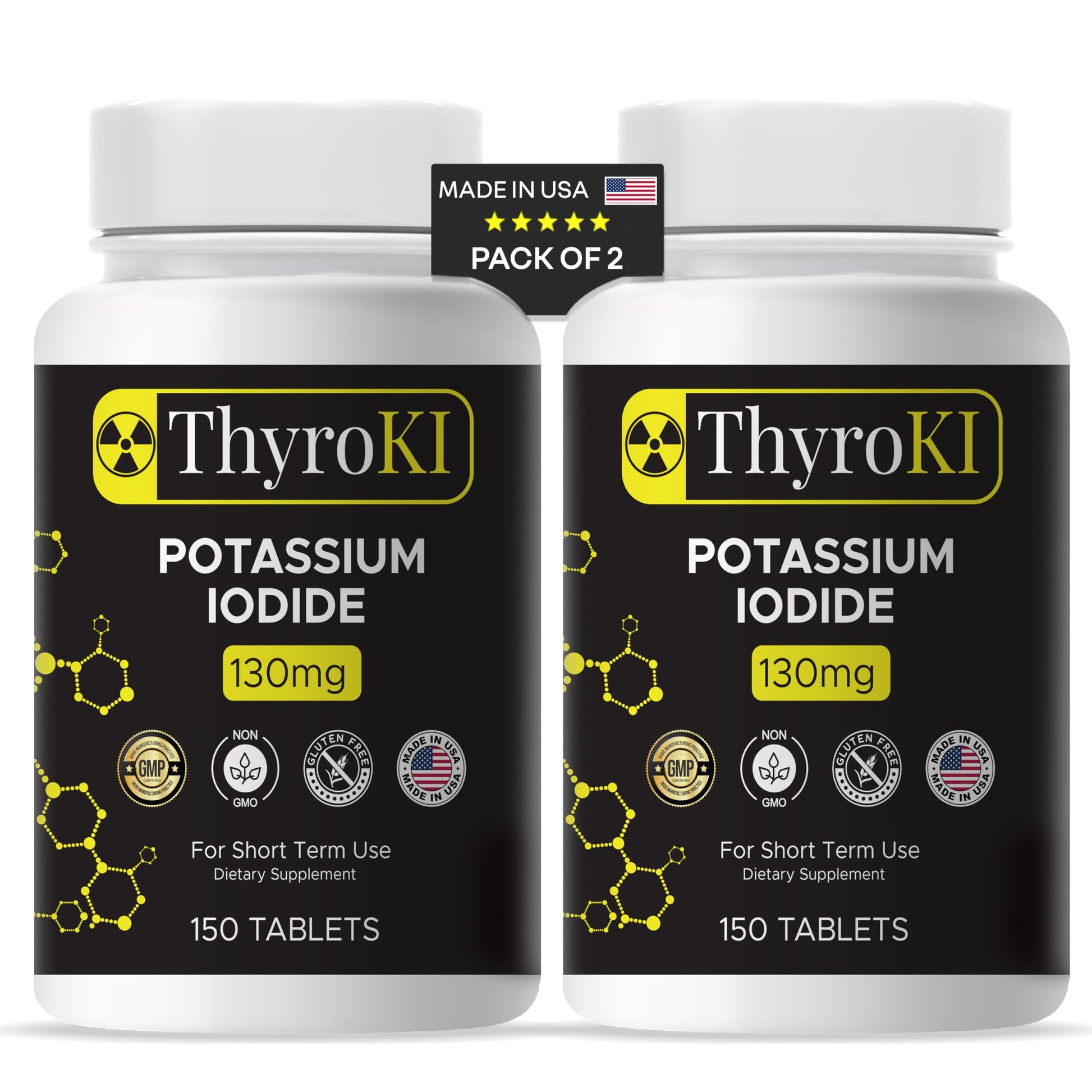 ThyroKI Potassium Iodide 130 mg 300 Tablets