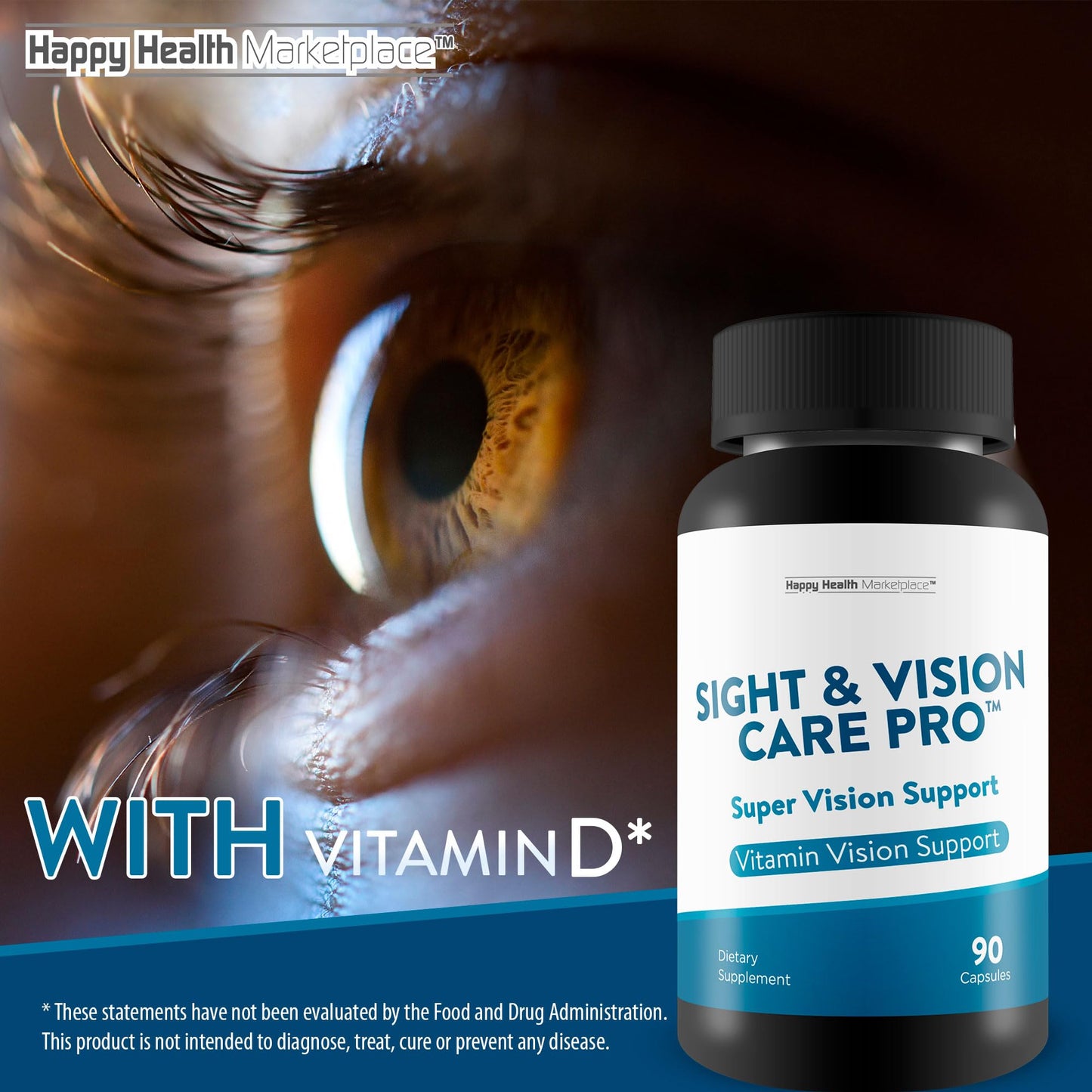 Happy Health Marketplace Sight & Vision Care Pro - Super Vision Support Capsules 90 Count