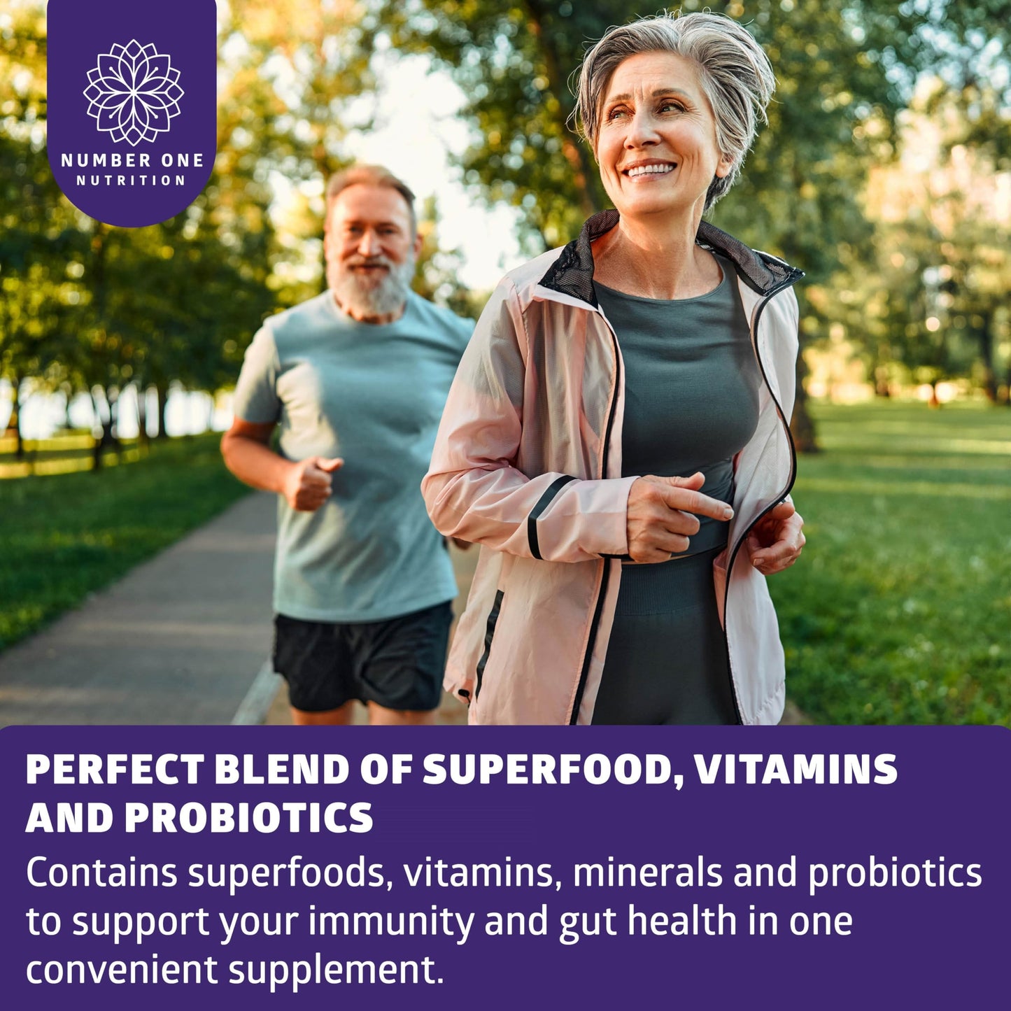 Number One Nutrition N1N Premium 10-in-1 Immune Support Supplement Capsules, 120 Capsules