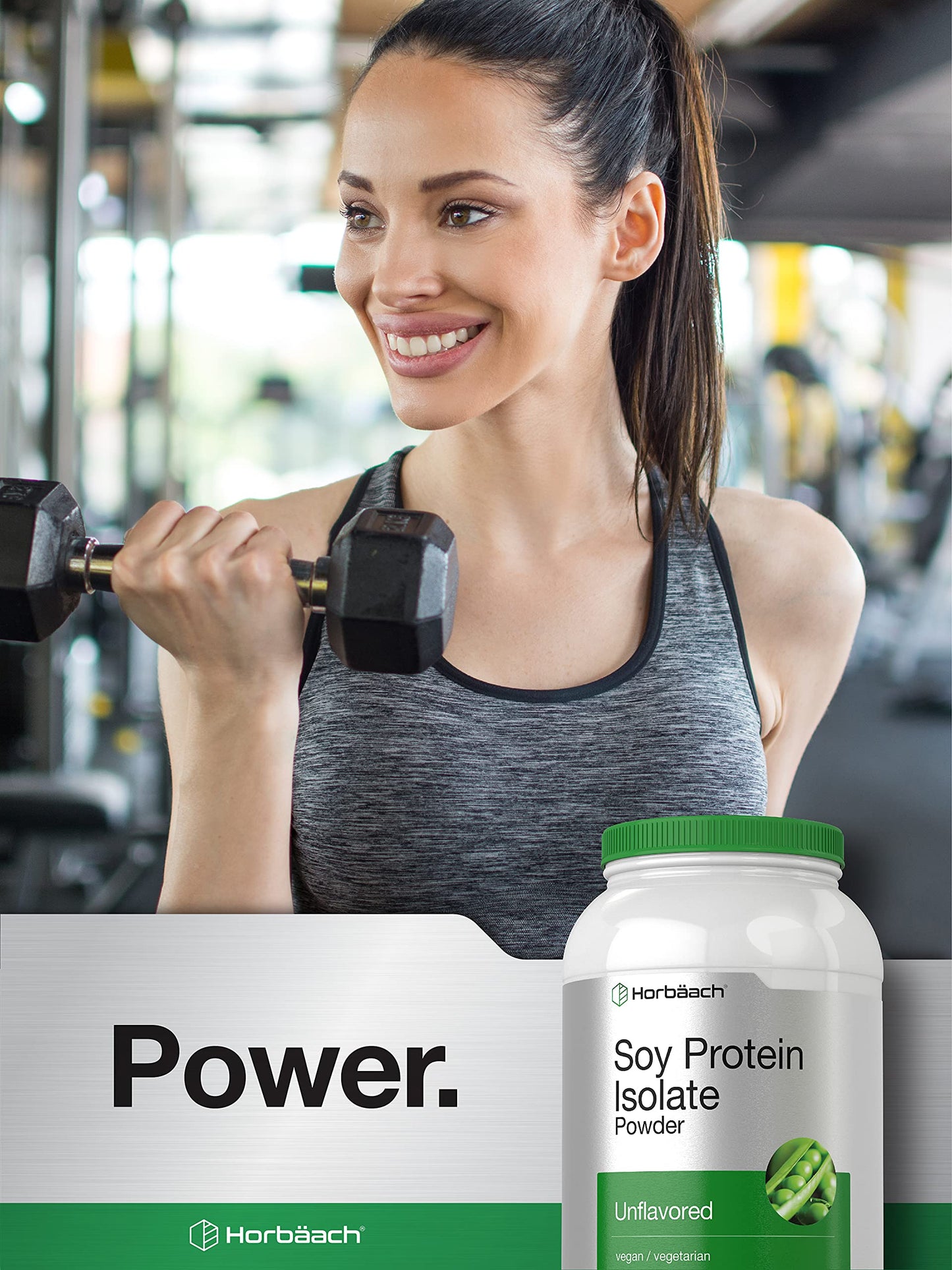 Horbäach Soy Protein Isolate Powder 48