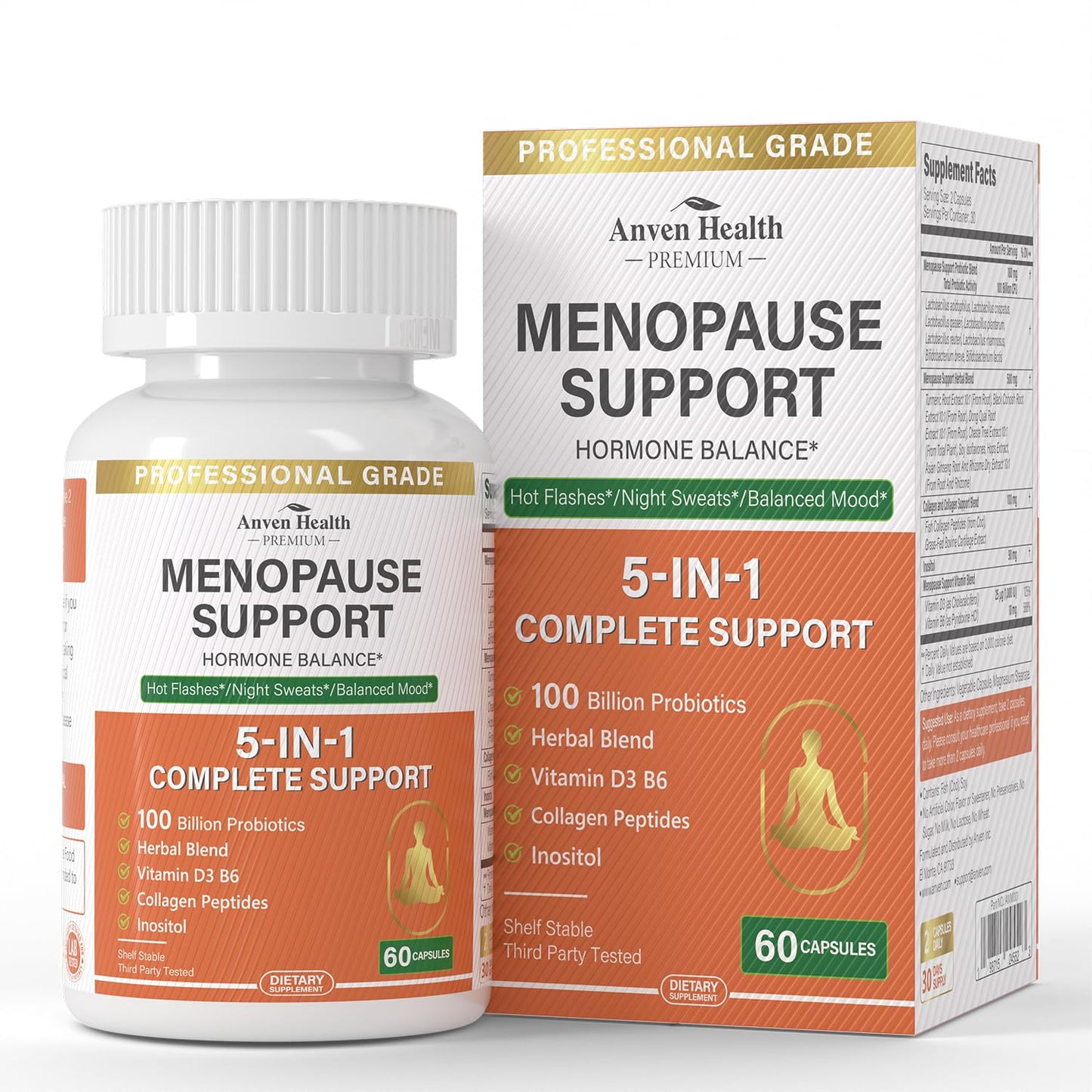 Anven Health Menopause Probiotic Capsule 60 Veggie Caps