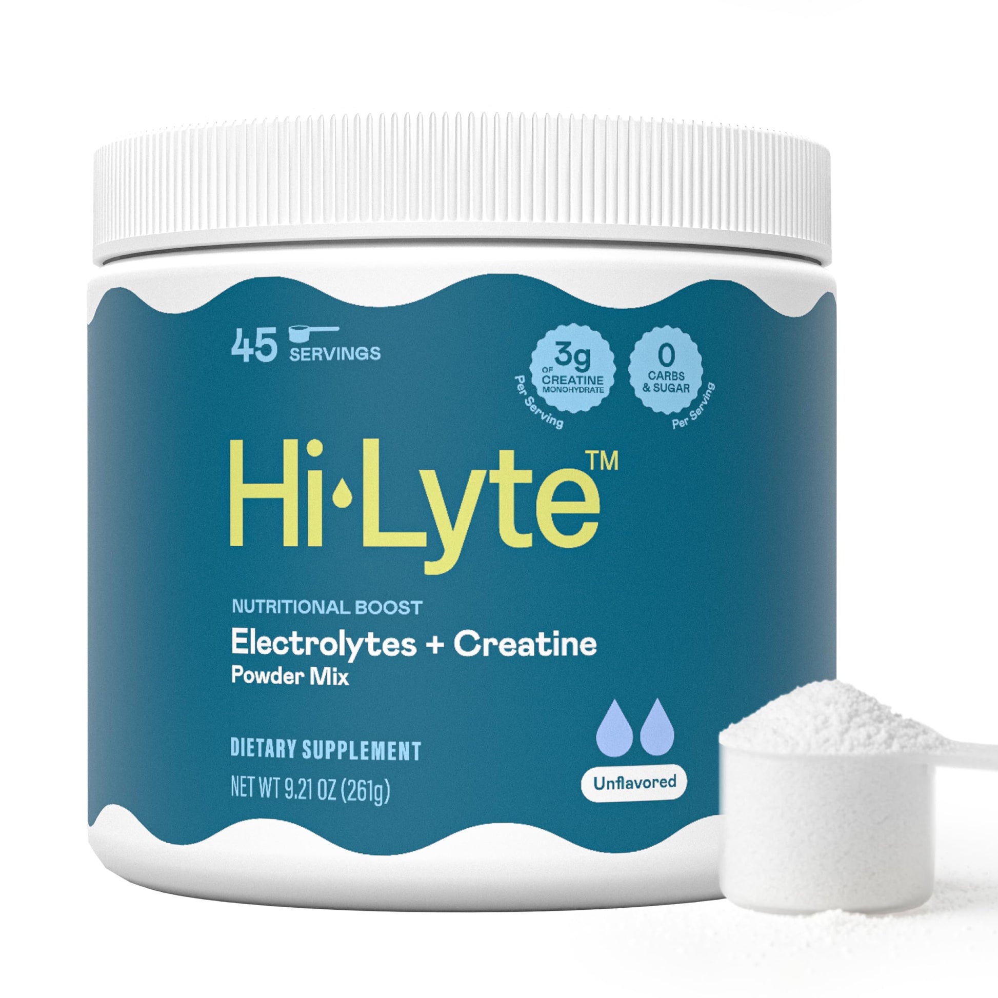 Hi-Lyte Creatine Electrolytes Powder Mix, 9.21 Ounce