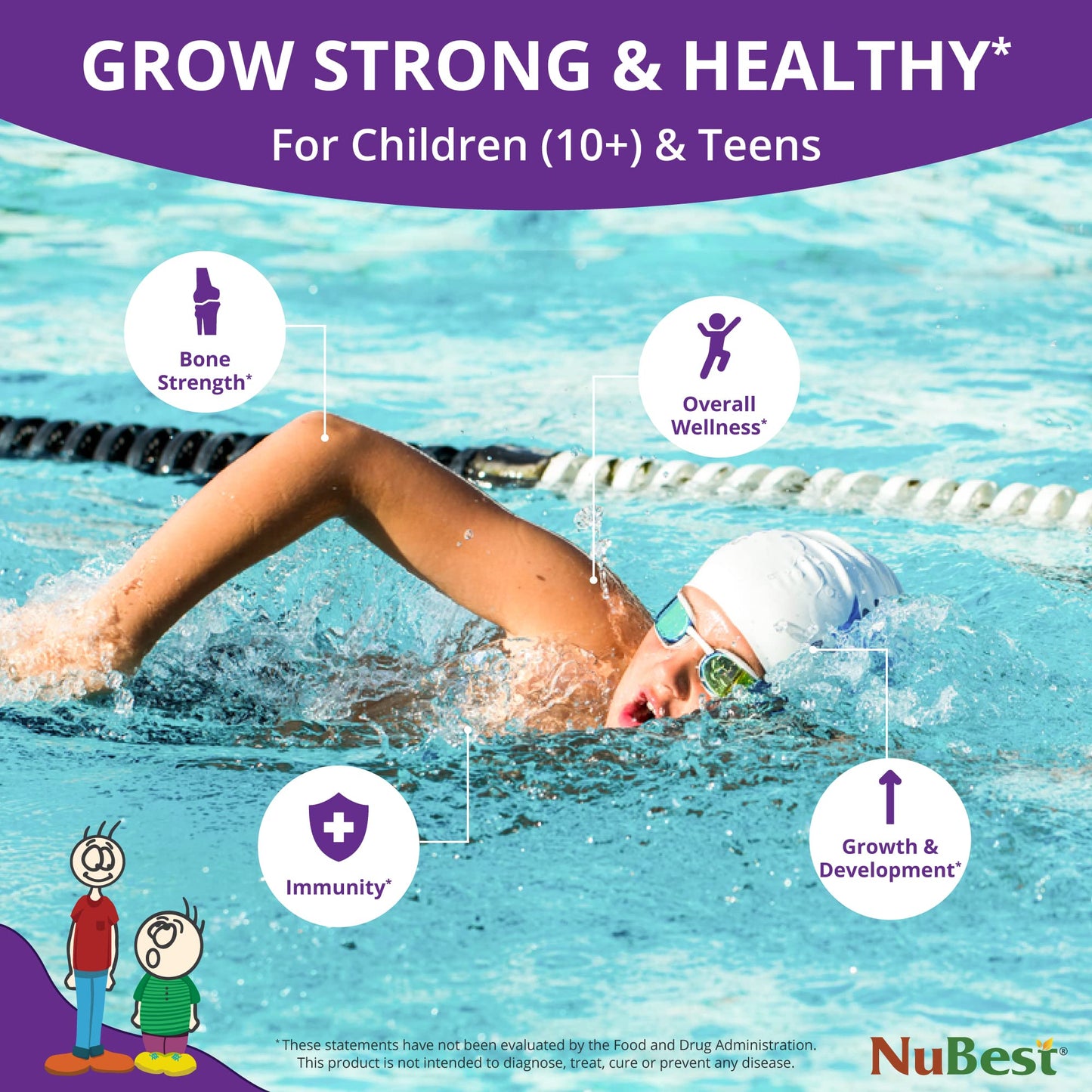 NuBest Tall 10+ Advanced Bone Strength Formula 120 Capsules