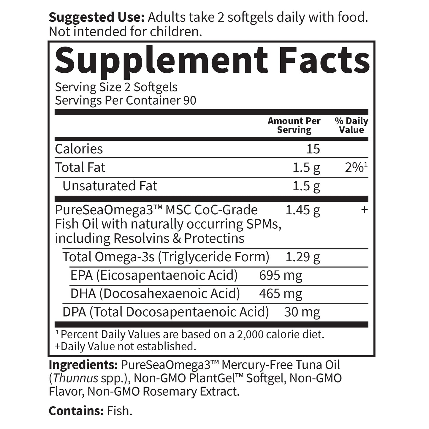 Garden of Life Dr. Formulated Advanced Omega Fish Oil Softgels 180 Count