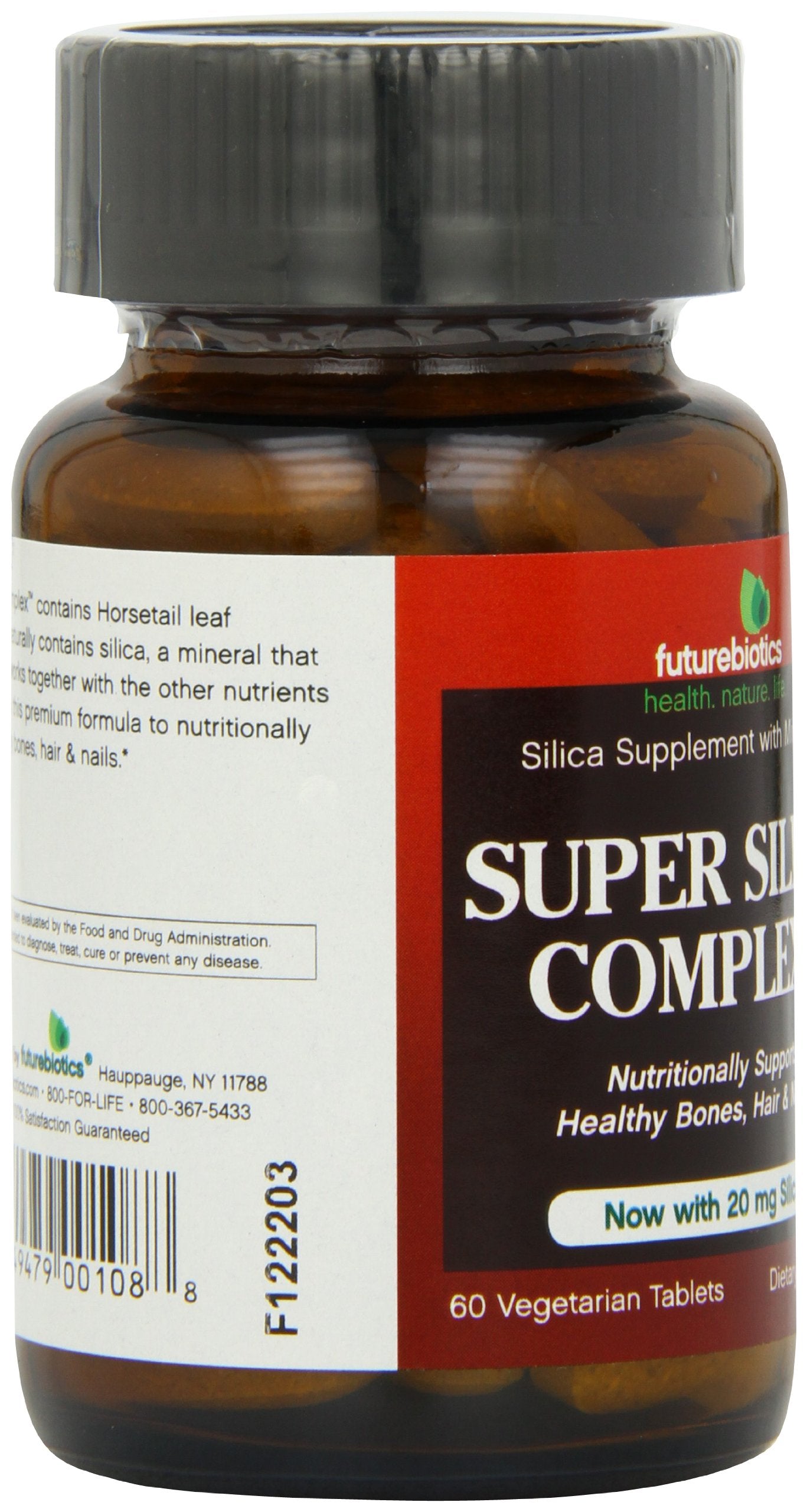 Futurebiotics Super Silica Complex Tablets, 120 Count