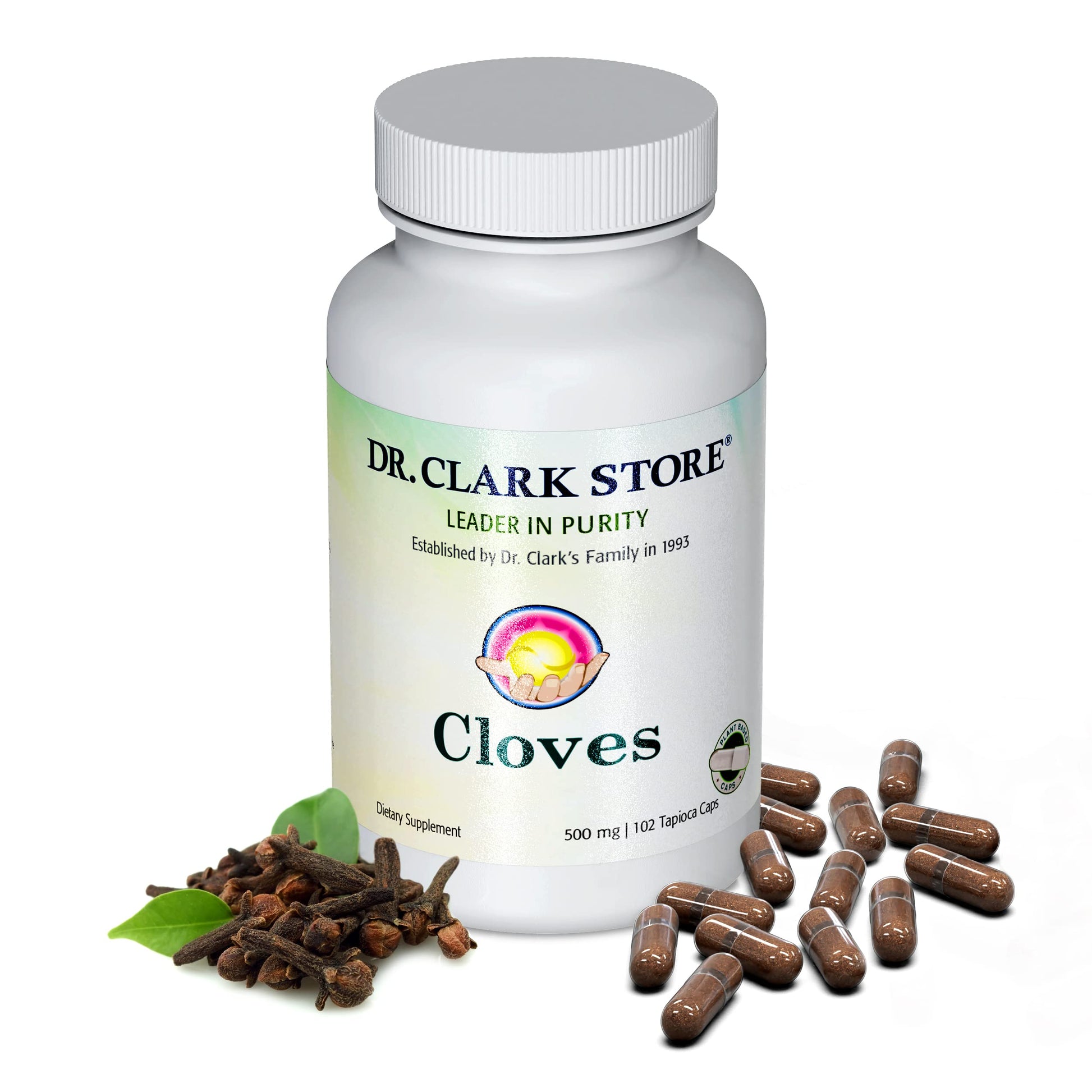 Dr Clark Store Cloves Supplement 500mg Capsules 102 Count