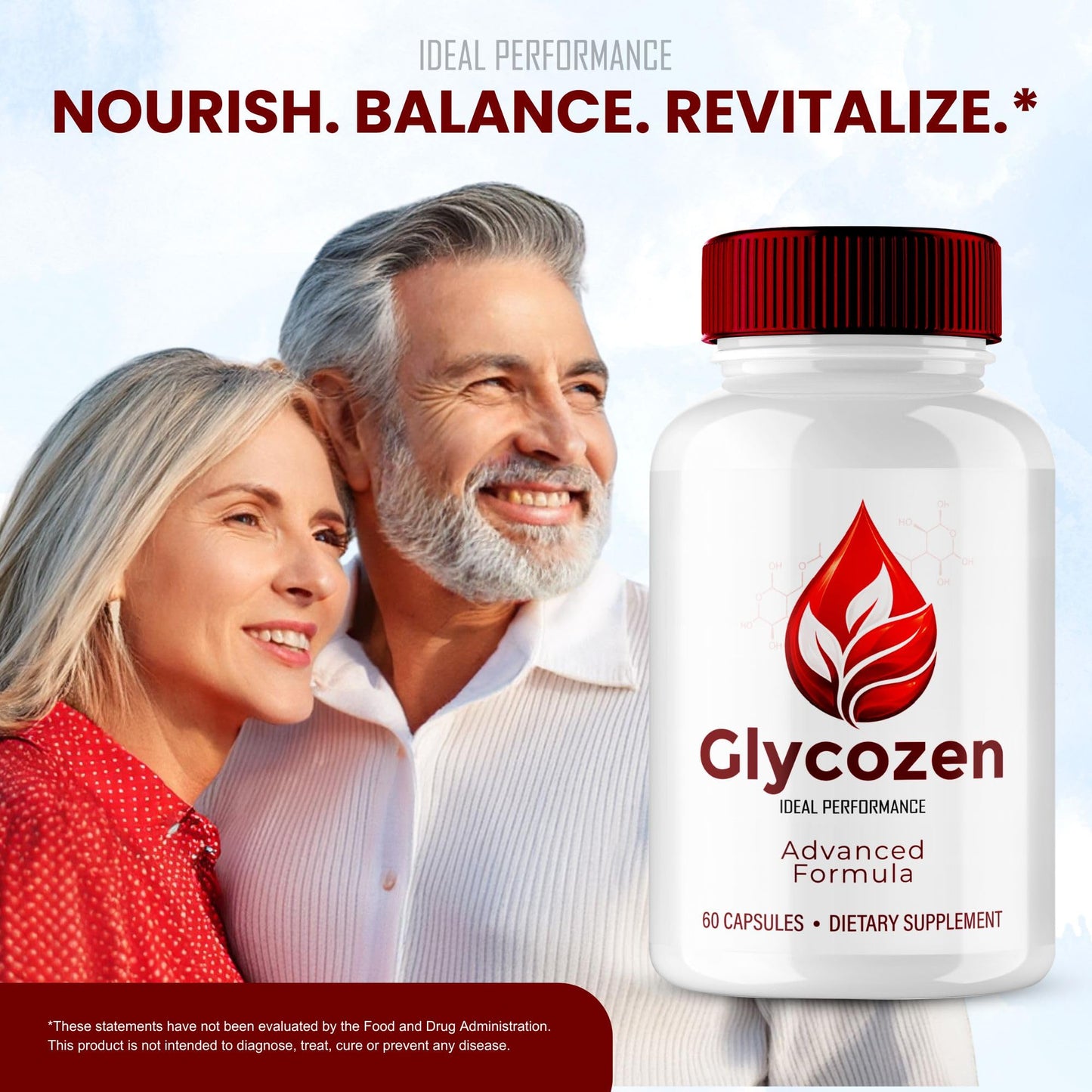 IDEAL PERFORMANCE Glycozen Capsules, 60 Count