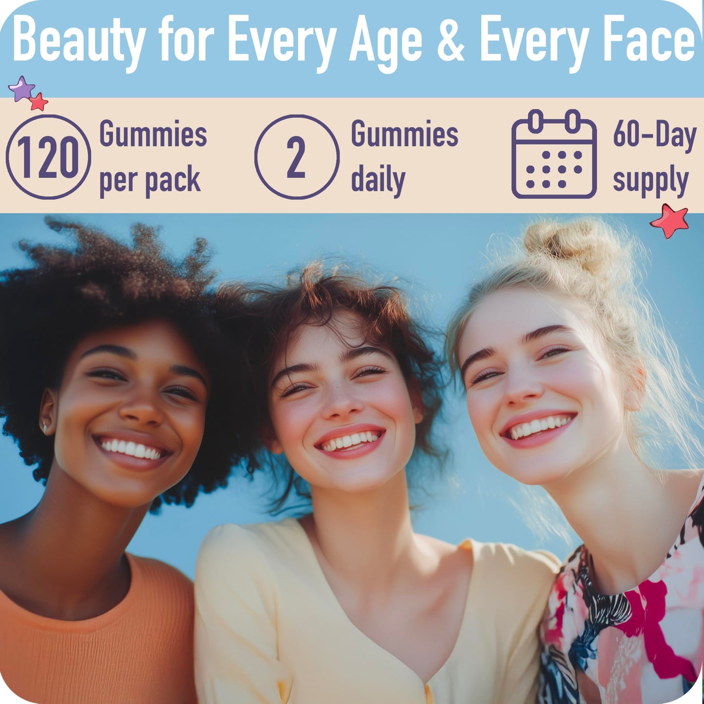 ad hoc Collagen Peptides for Women Gummies 120 Count
