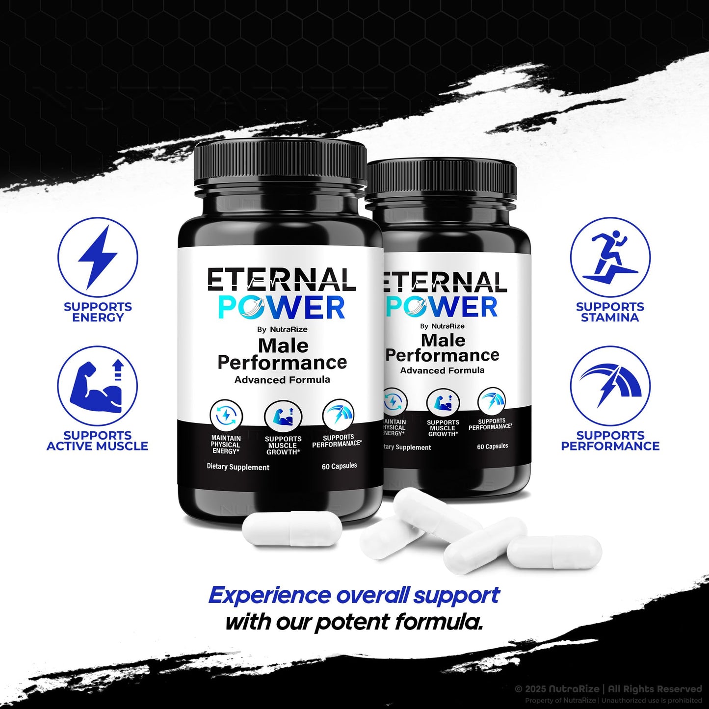 NutraRize Eternal Power Supplement Capsule, 60 Count