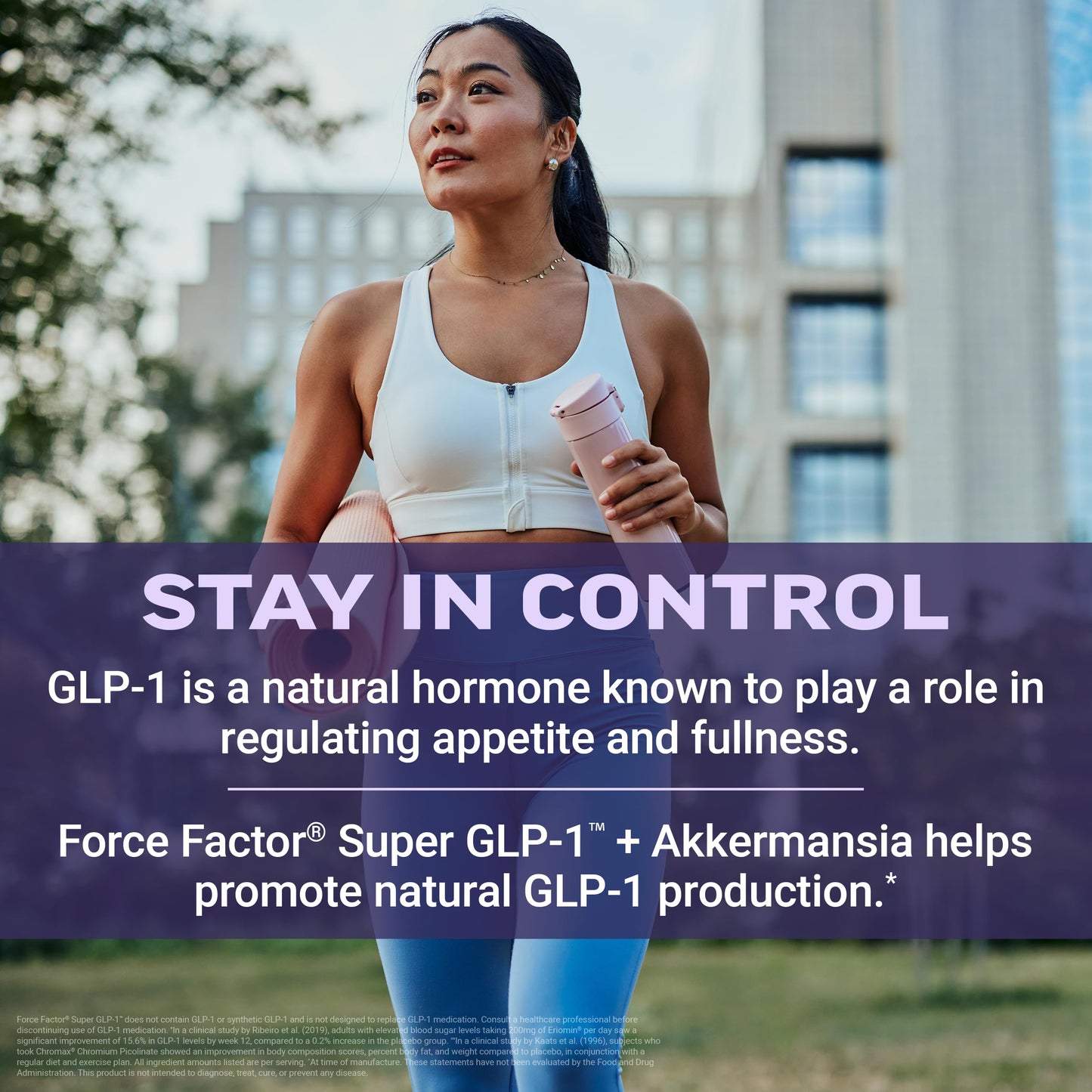 Force Factor Super GLP-1 Support + Akkermansia Probiotic, 60 Capsules