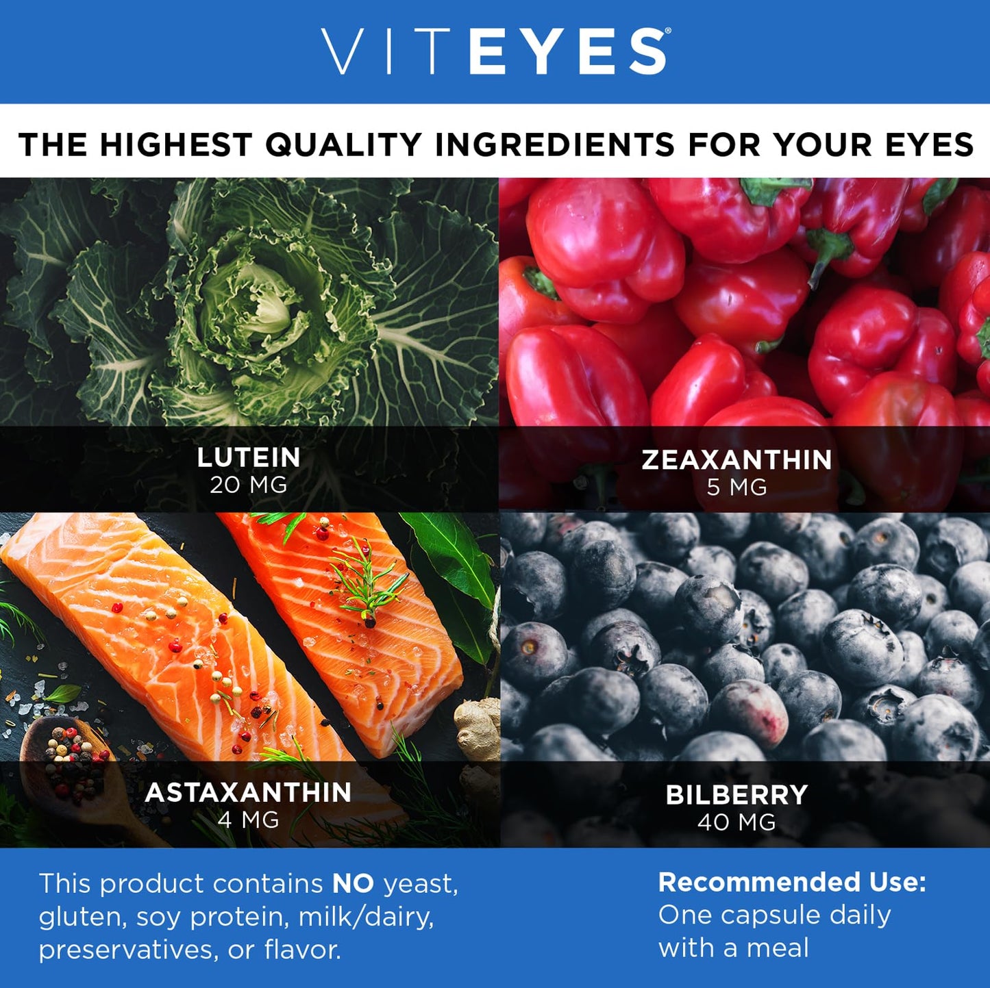 Viteyes Blue Light Defender+ Supplement Capsule 30 Capsules