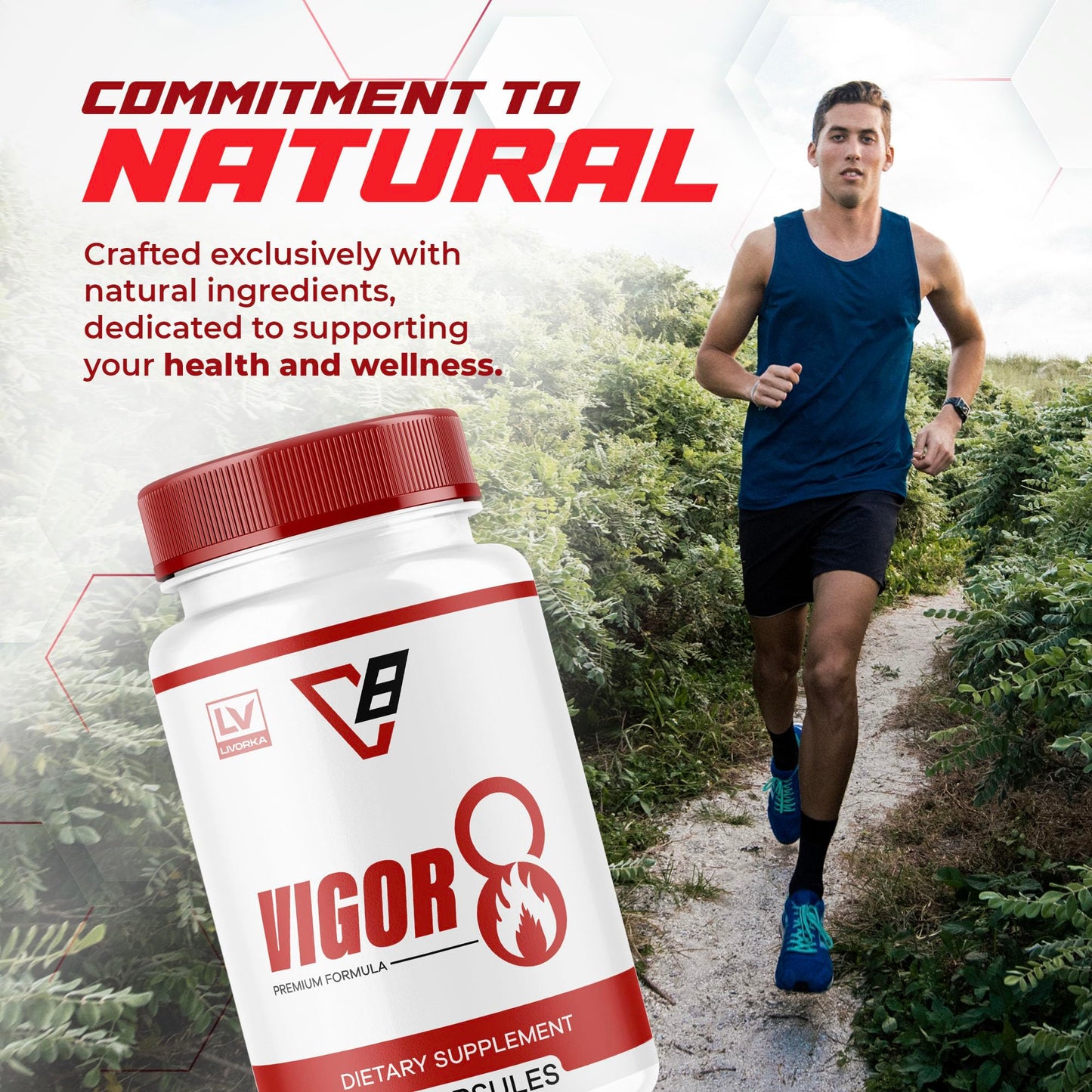 LIVORKA Vigor 8 For Men 300 Capsules