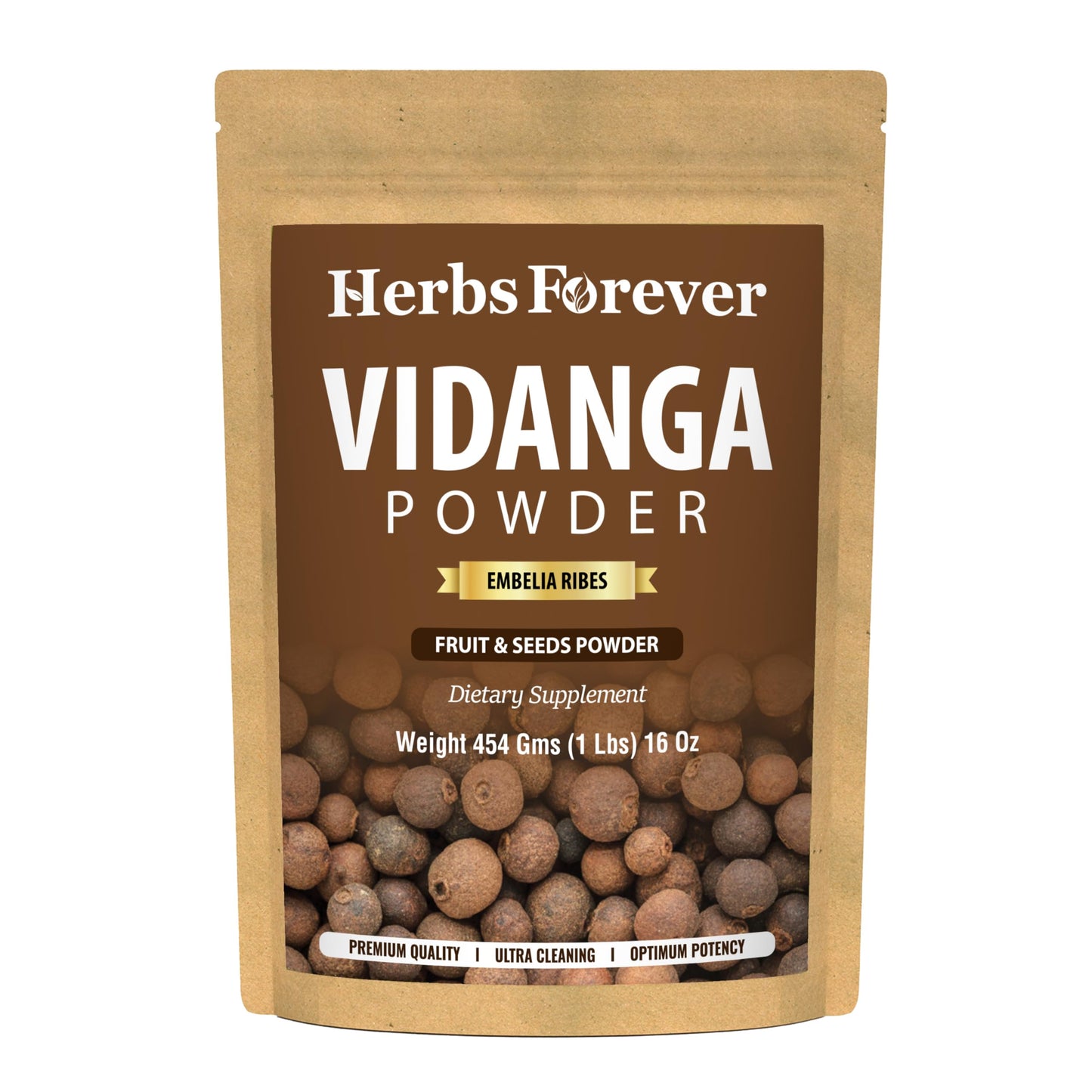 Herbsforever Vidanga Embelia Ribes Powder, 16 oz