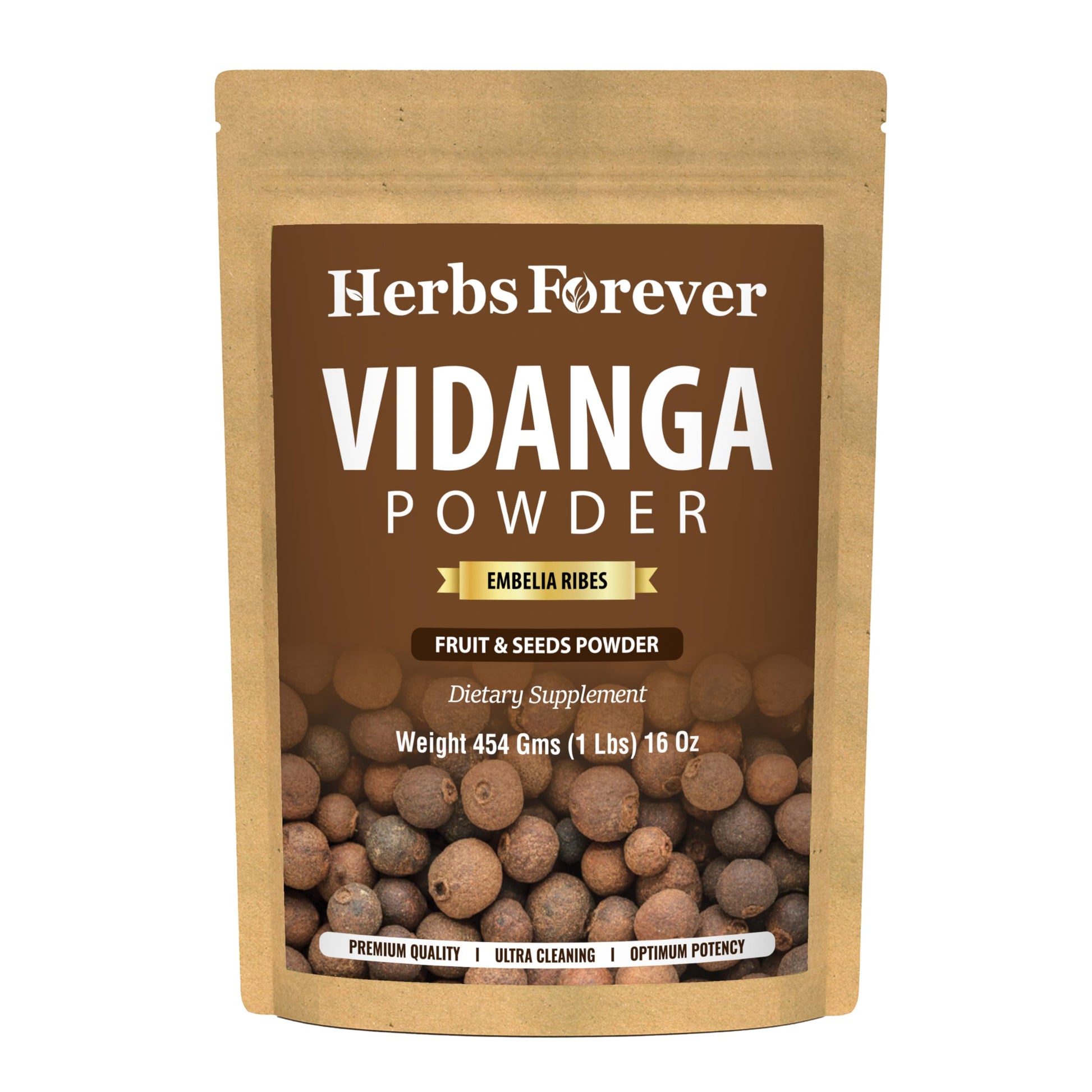Herbsforever Vidanga Embelia Ribes Powder, 16 oz