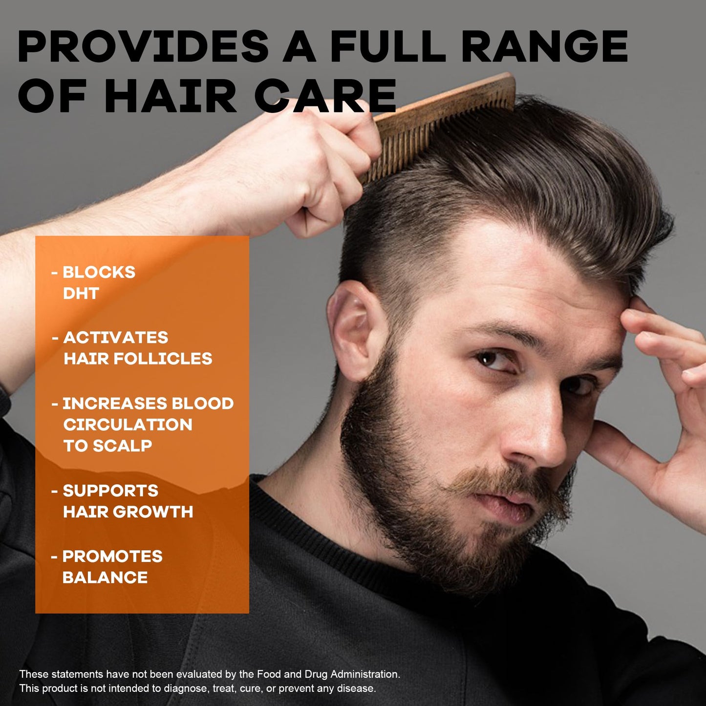 BOTANFOL DHT Blocker for Men Hair Growth Capsule, 60 Capsules