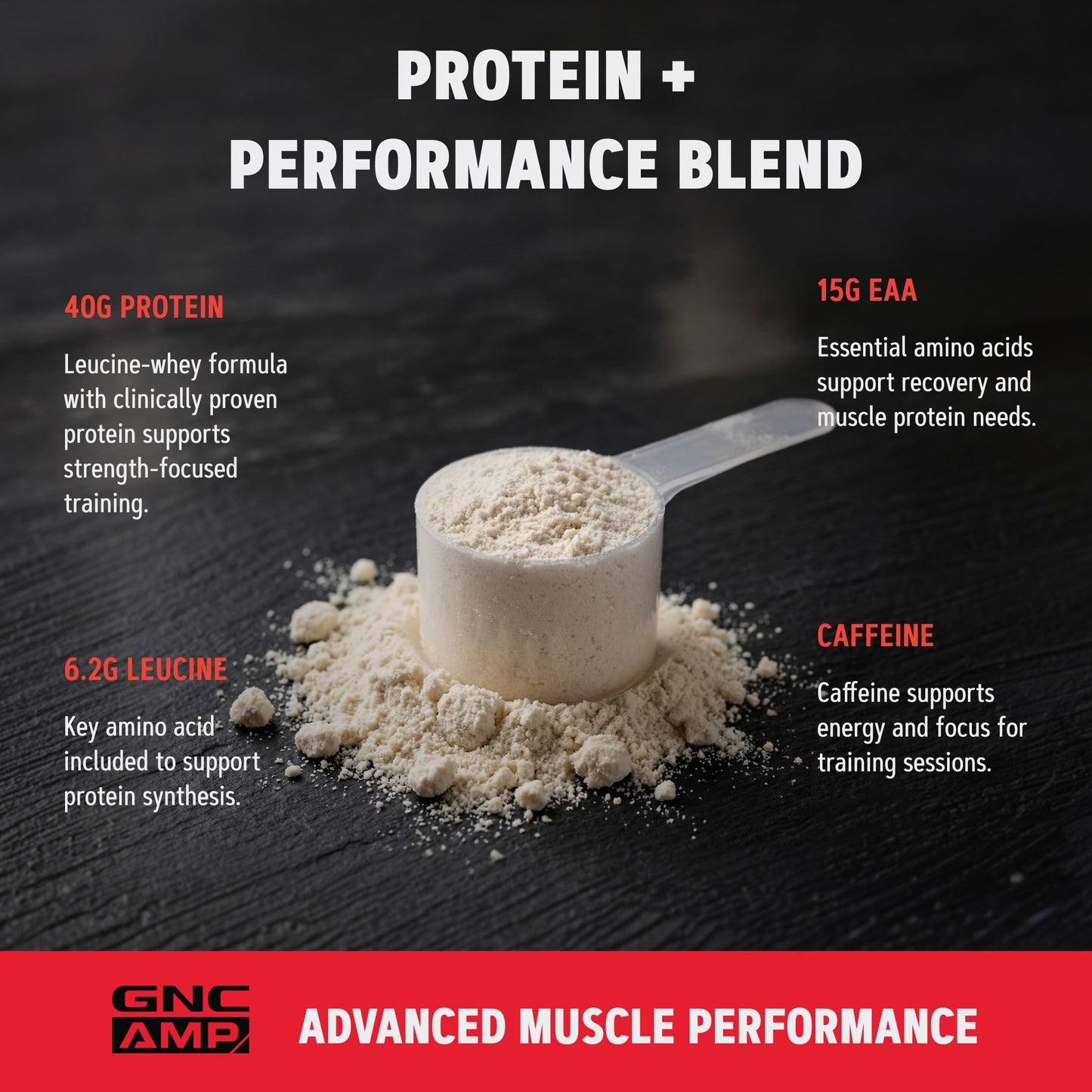 GNC AMP Wheybolic Ripped Protein Powder, Strawberries and Cream, 9 Servings