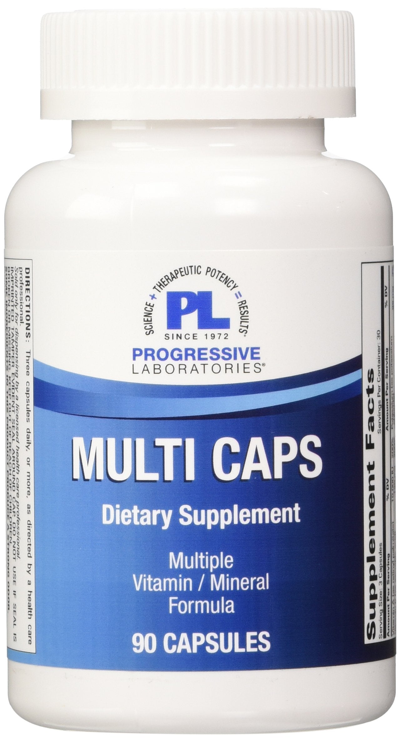 Progressive Laboratories Multi Capsules, 90 Count