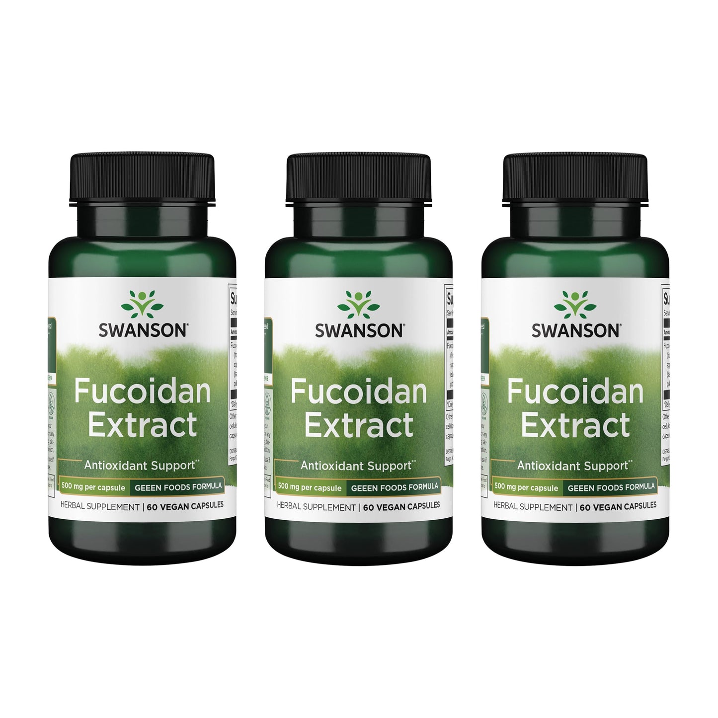 Swanson Maximum Strength Fucoidan Extract Immune Support, 180 Vegan Capsules
