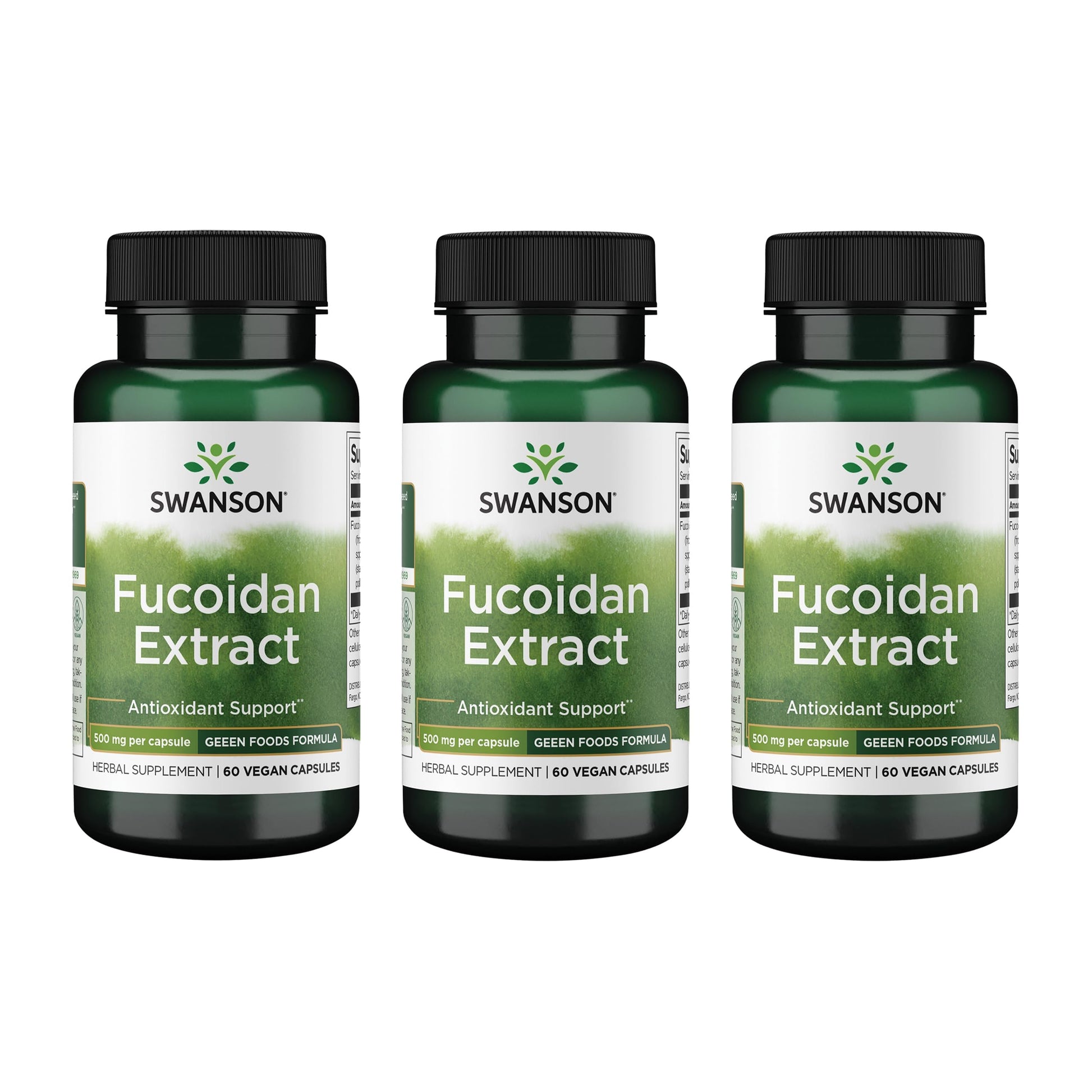 Swanson Maximum Strength Fucoidan Extract Immune Support, 180 Vegan Capsules