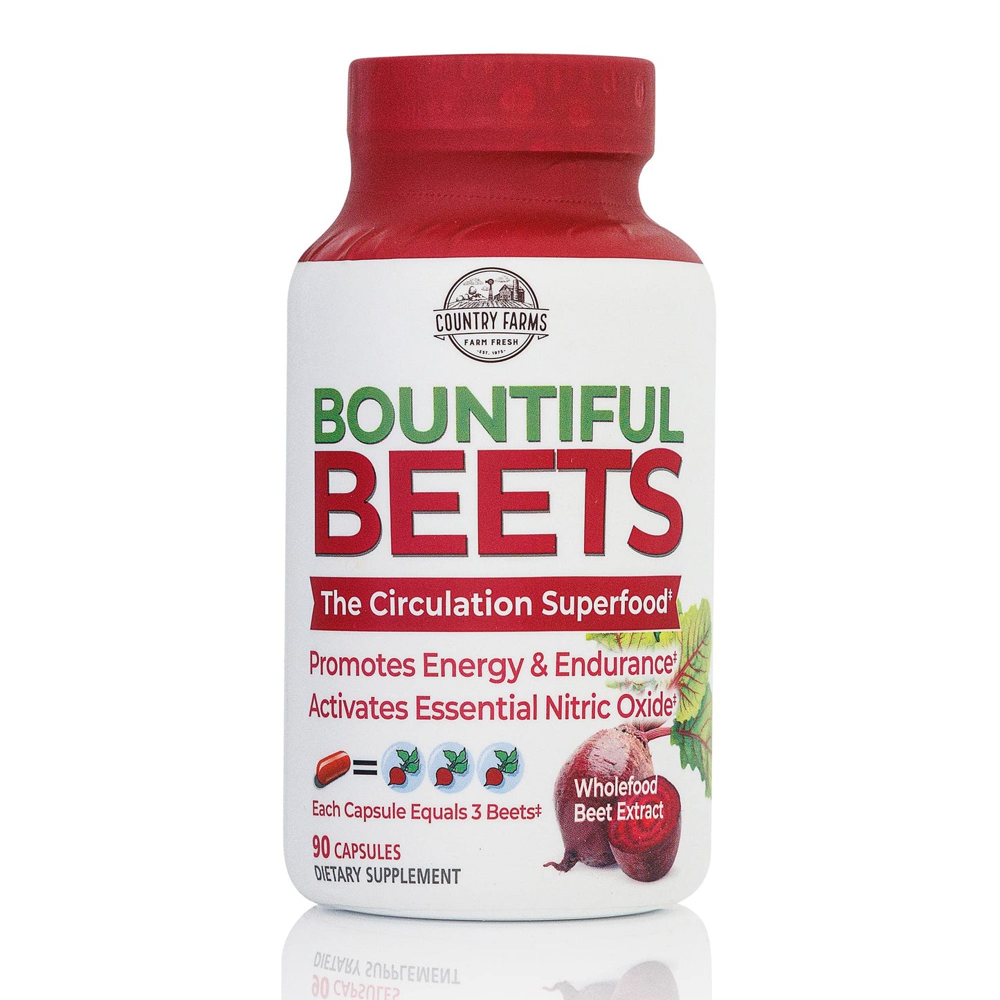 Country Farms Super Fruits Veggies Antioxidant Immune Energy Digestive Capsules Bundle, 150 Capsules