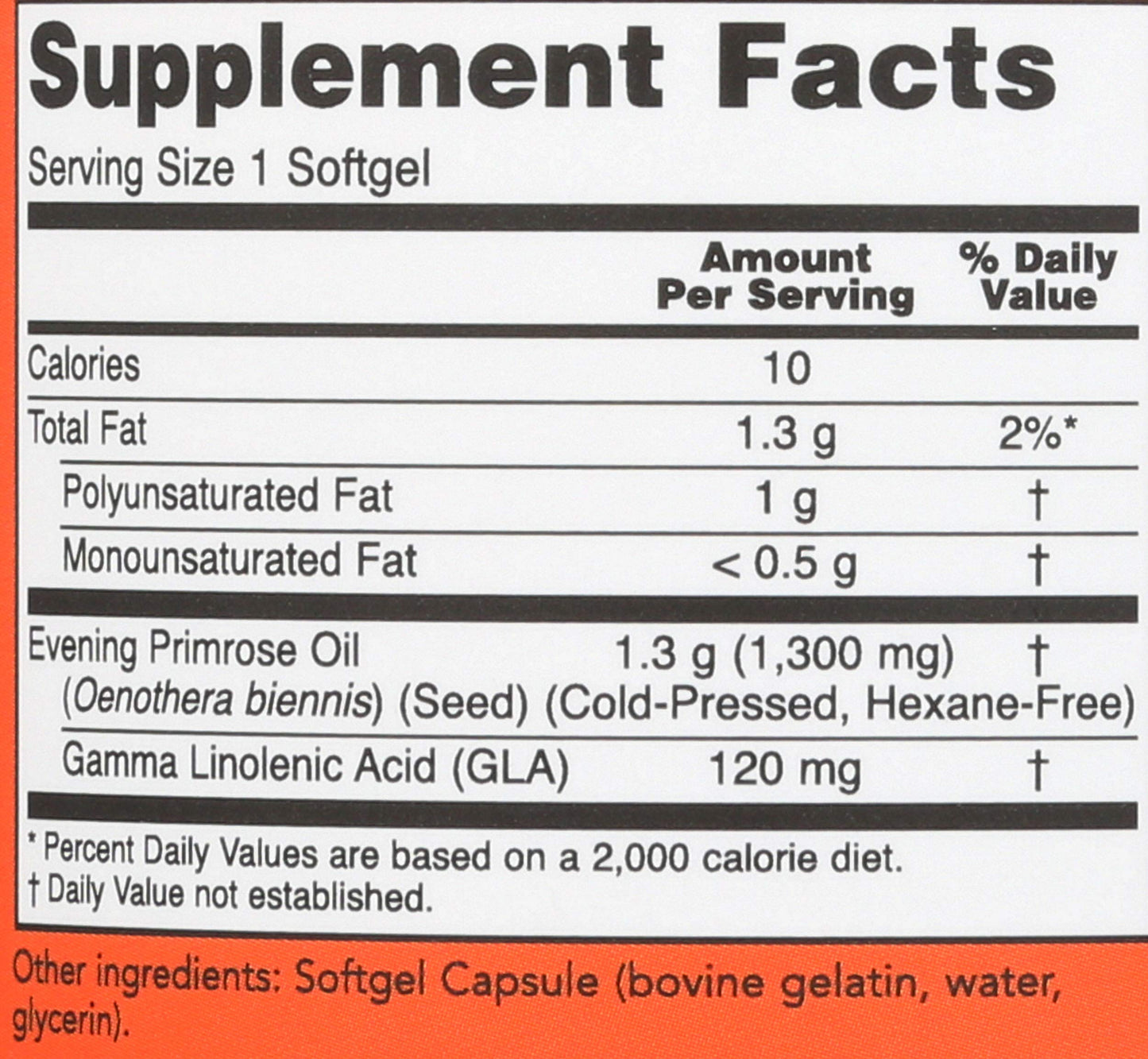NOW Foods Super Primrose 1300mg Softgels, 120 Softgels