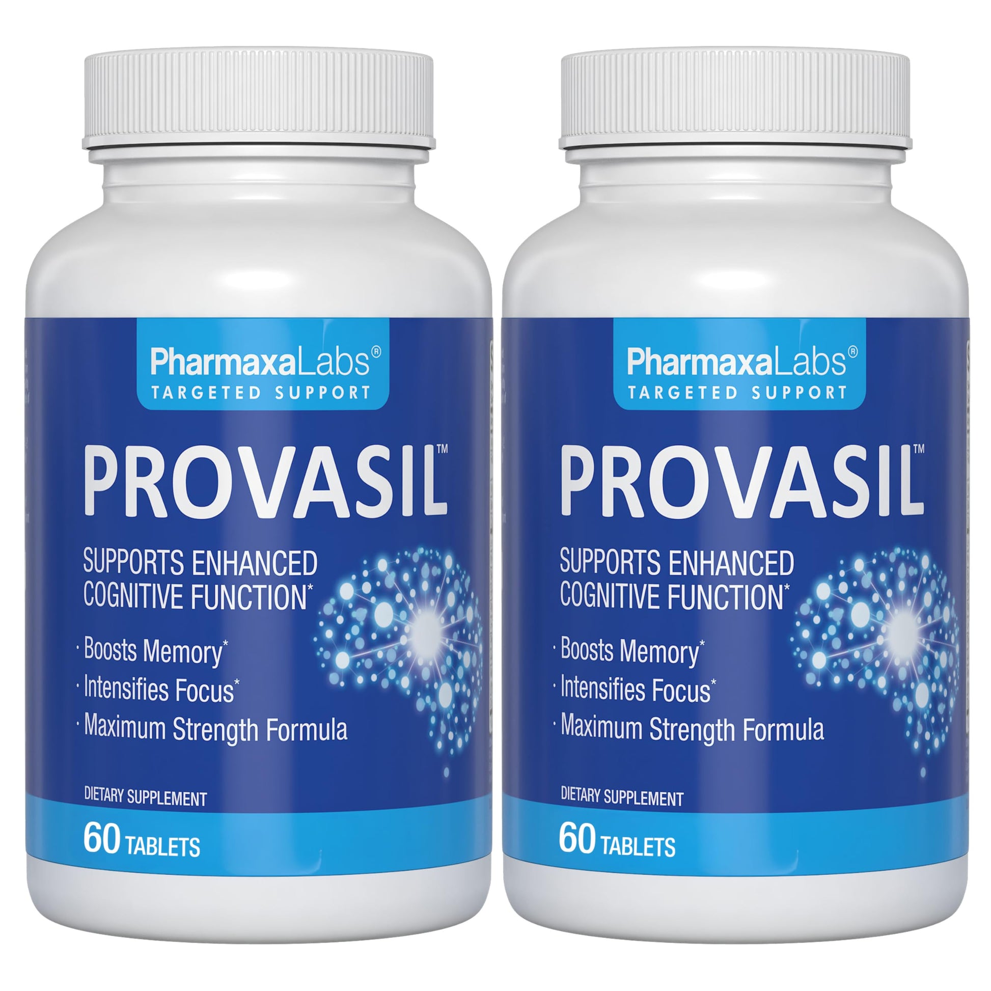 Provasil Brain Supplement for Memory, Focus, Mood & Concentration 120 Tablets