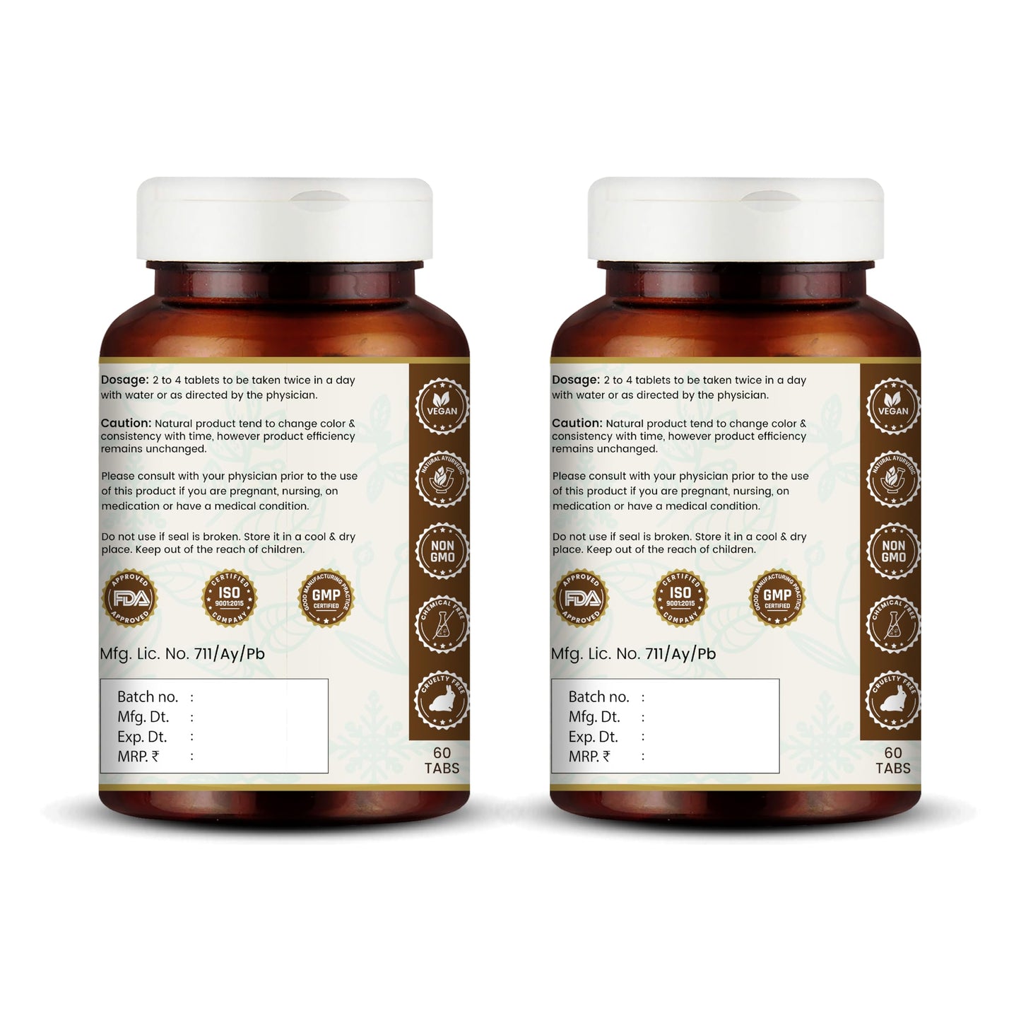 VEDIKROOTS Punarnavadi Guggulu Tablet 120 Tablets