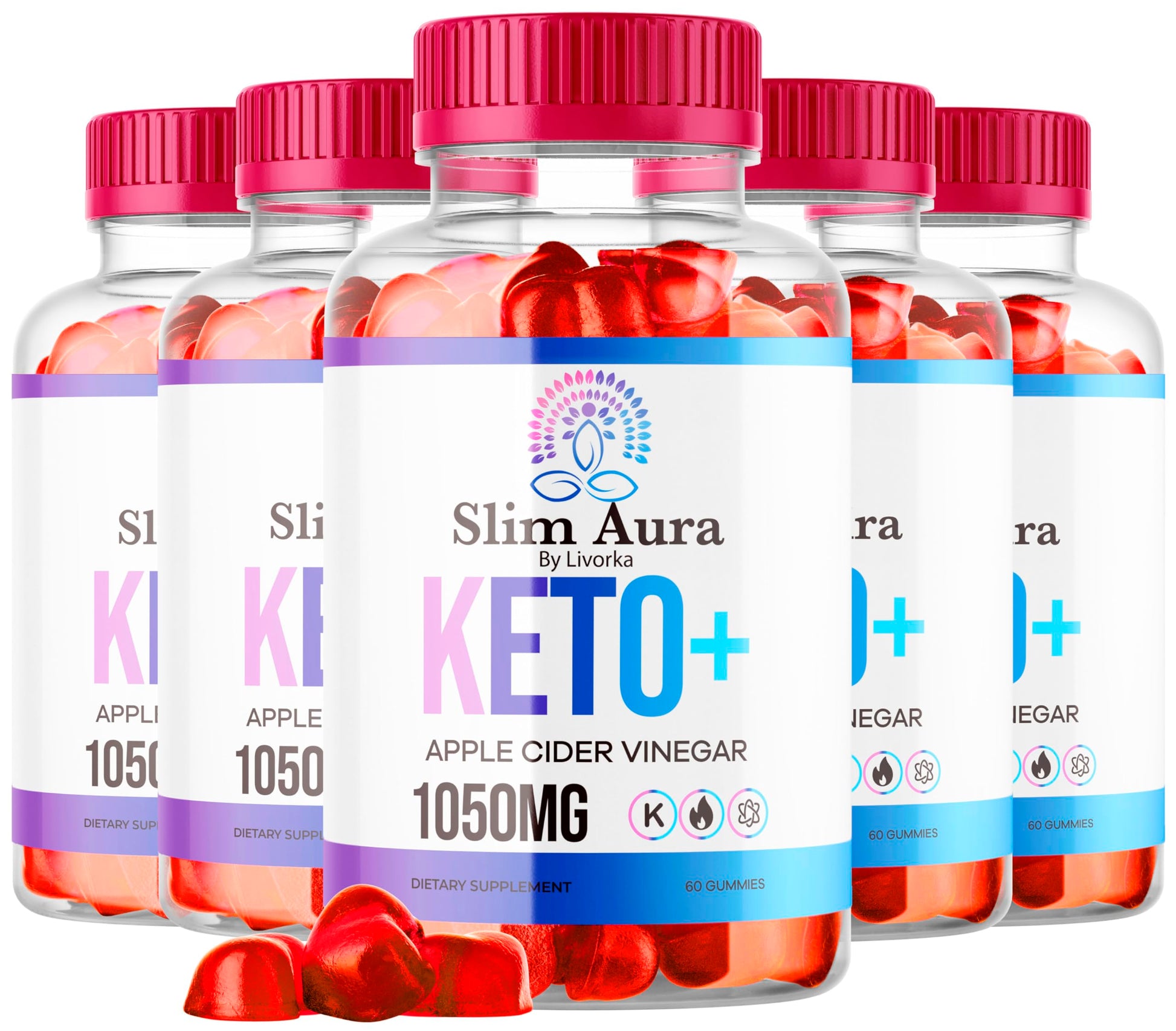 LIVORKA Slim Aura Keto ACV Gummies 300 Gummies