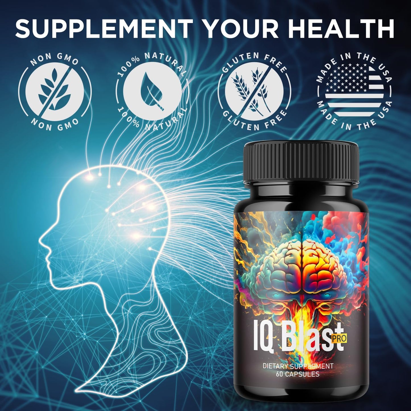 Flex University IQ Blast Pro Capsule 180 Capsules