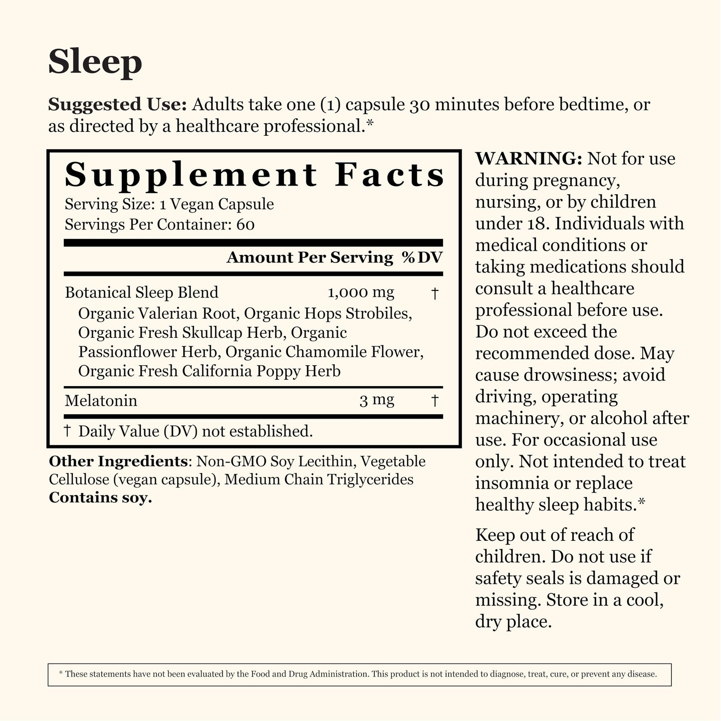 Tradewind Naturals Sleep – Fast-Acting Liquid Capsules with Melatonin, Valerian & Calming Botanicals – Supports Deep Relaxation & Restful Sleep, 60 Capsules